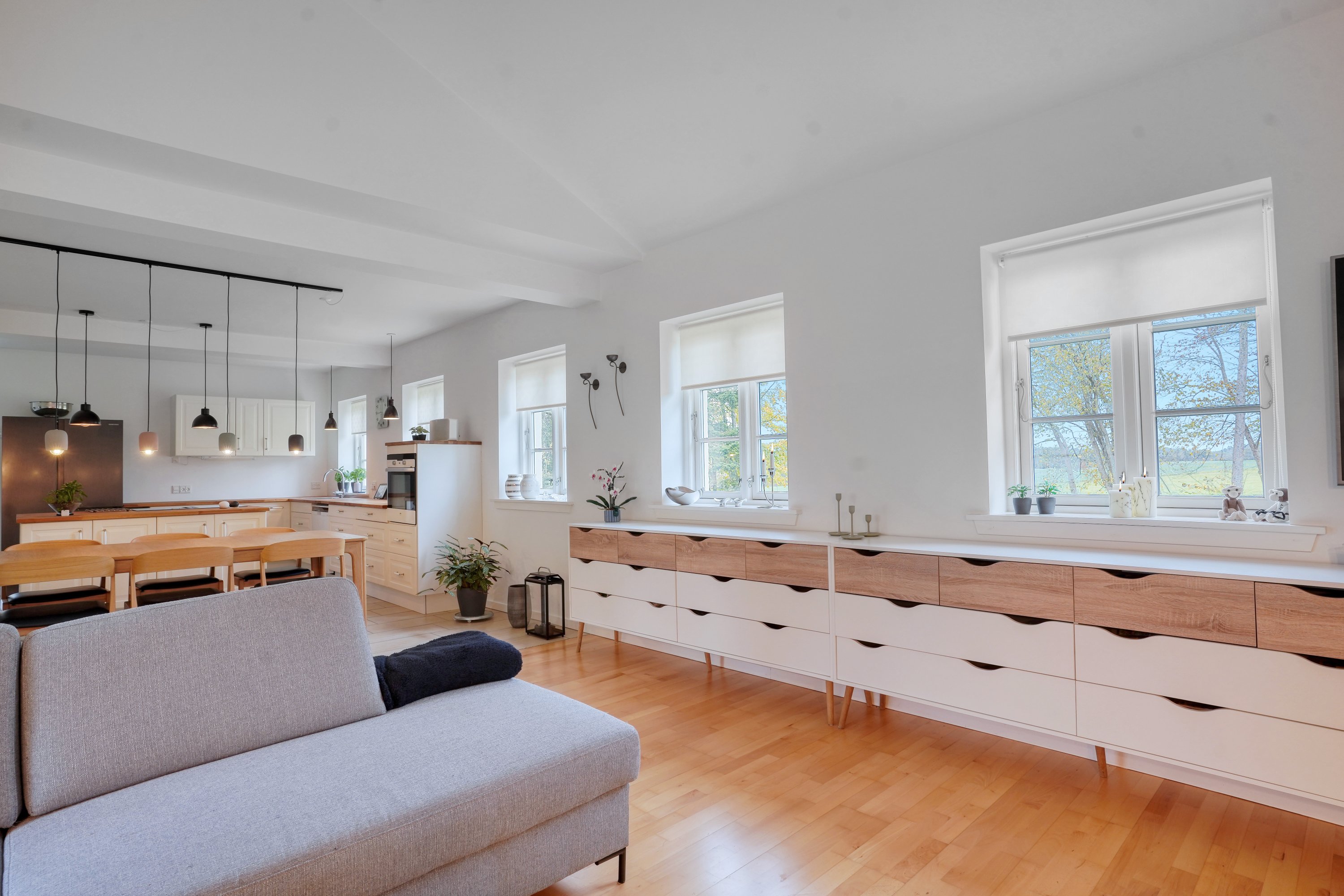 Fremhævet stue billede i fuldskærmstilstand. Billede af Hornbækvej 315, 3080 Tikøb