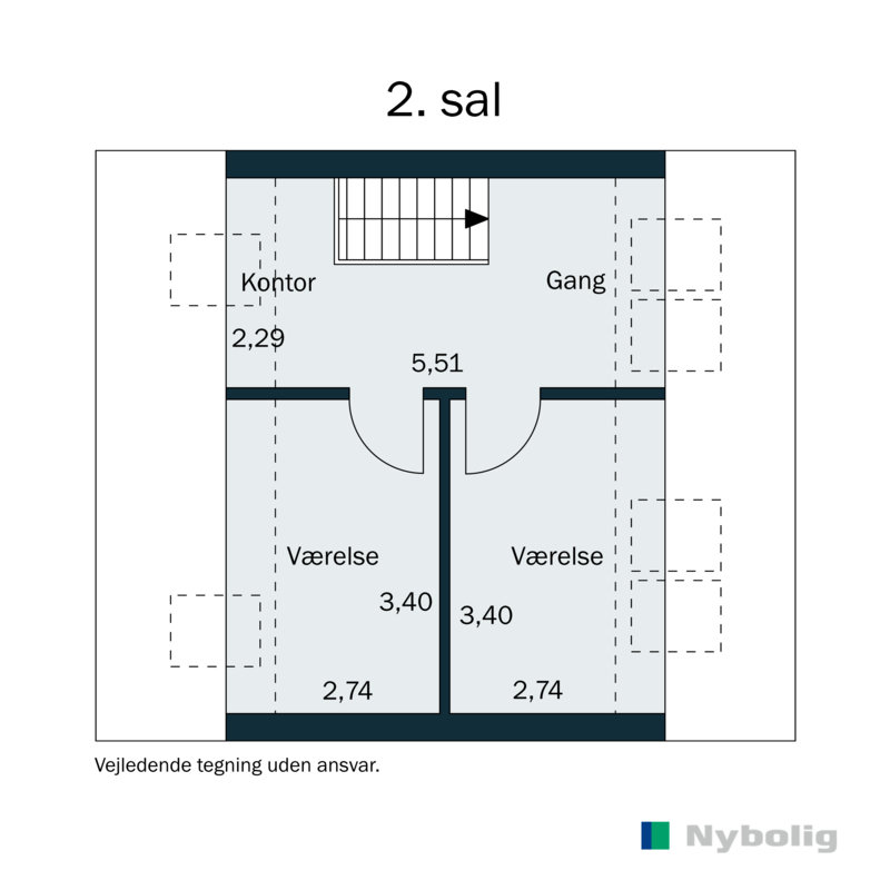 Plantegninger billede af Fælledvej 68, 8700 Horsens