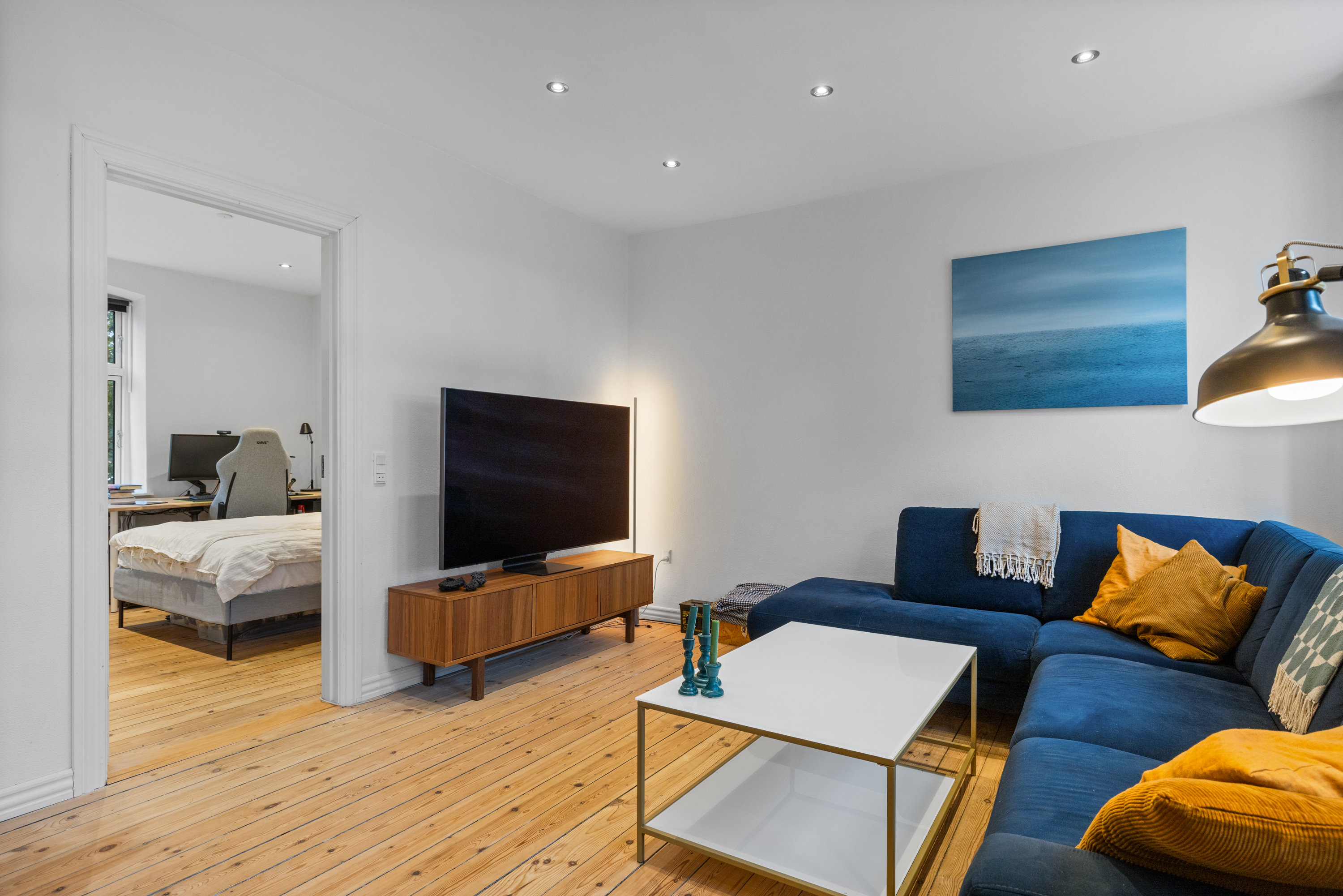 Miniaturebillede 1: stue. Billede af Nørre Voldgade 100, 1. th., 7000 Fredericia