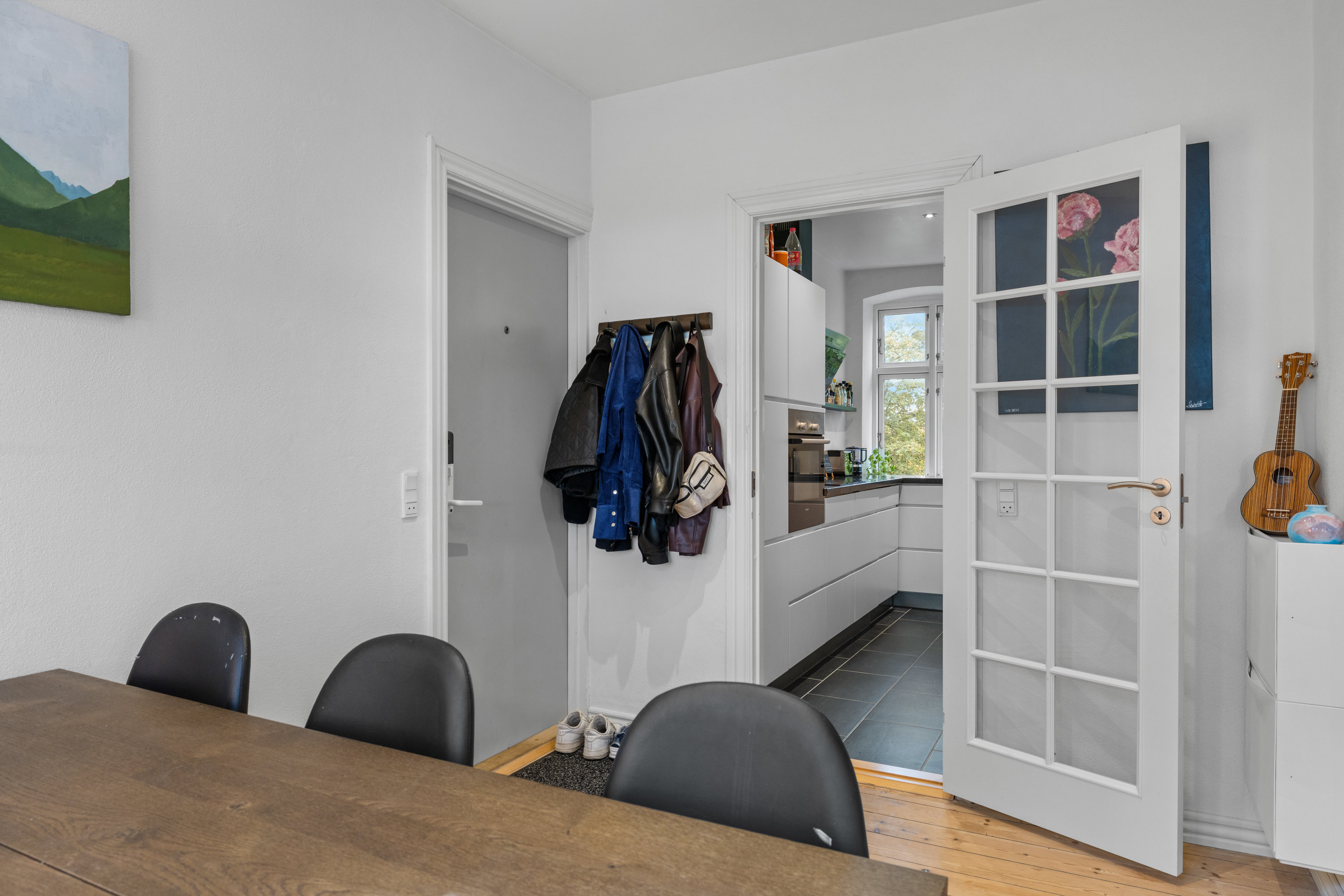 Fremhævet gang billede i fuldskærmstilstand. Billede af Nørre Voldgade 100, 1. th., 7000 Fredericia