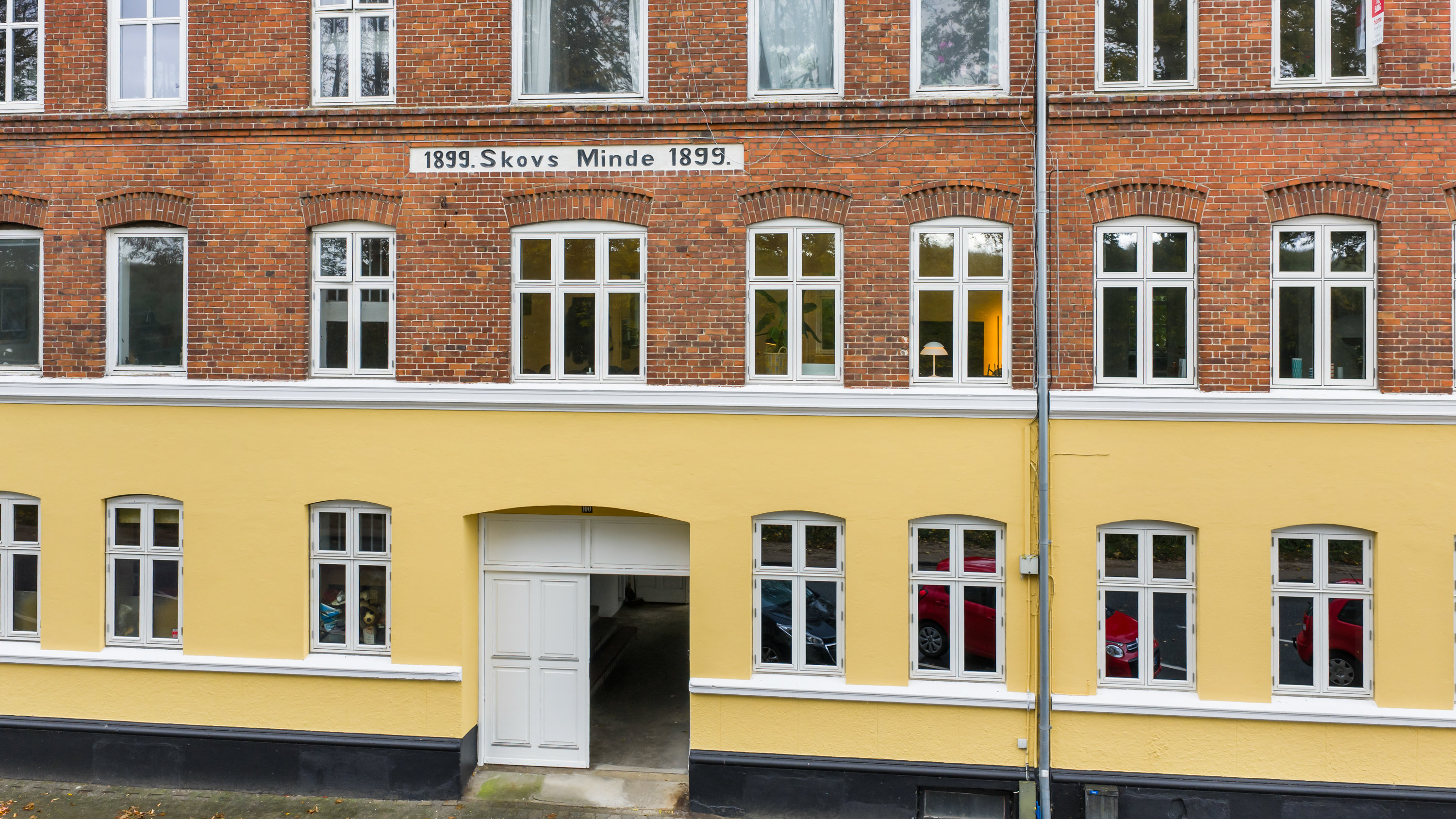 Fremhævet gårdmiljø billede i fuldskærmstilstand. Billede af Nørre Voldgade 100, 1. th., 7000 Fredericia