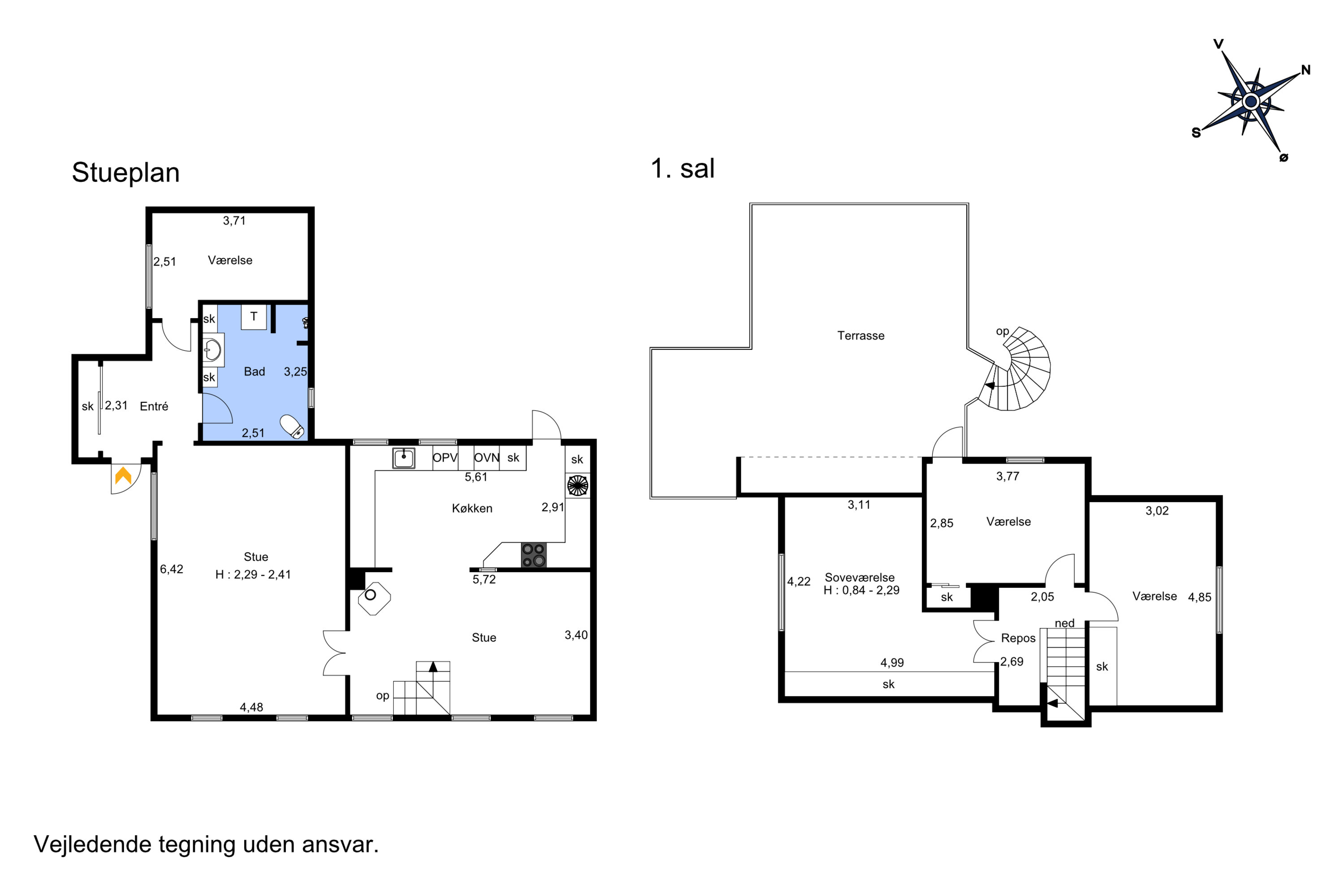 Plantegninger billede af Blankegaardsvej 1, Roerslev, 5466 Asperup