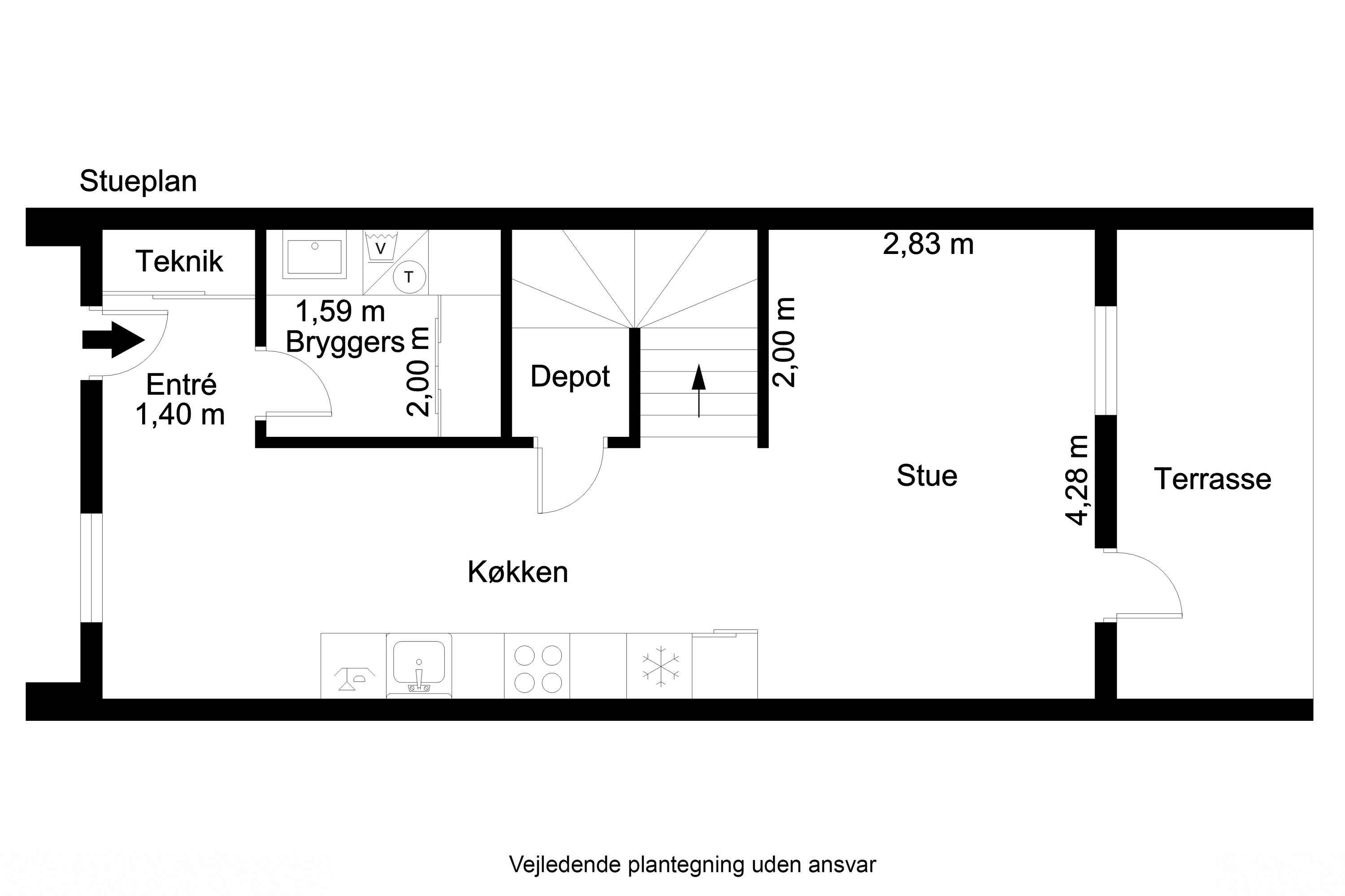 Plantegninger billede af Vandmynten 27, Dalum, 5250 Odense SV