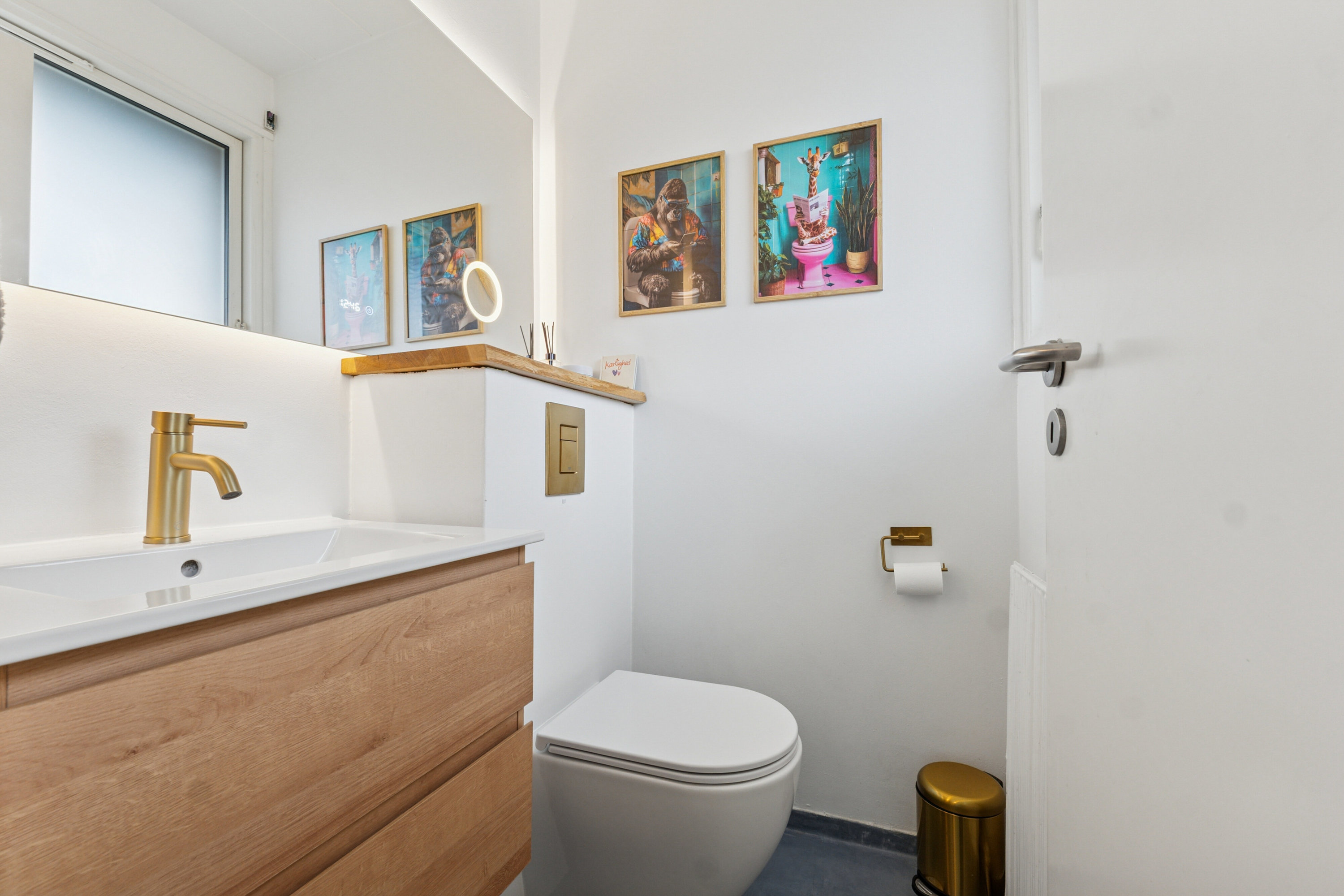 Fremhævet badeværelse billede i fuldskærmstilstand. Billede af Snebærhaven 58, 2620 Albertslund