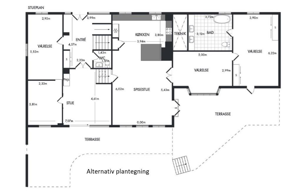 Plantegninger billede af Helmsvej 6A, Regattakvarteret, 2880 Bagsværd