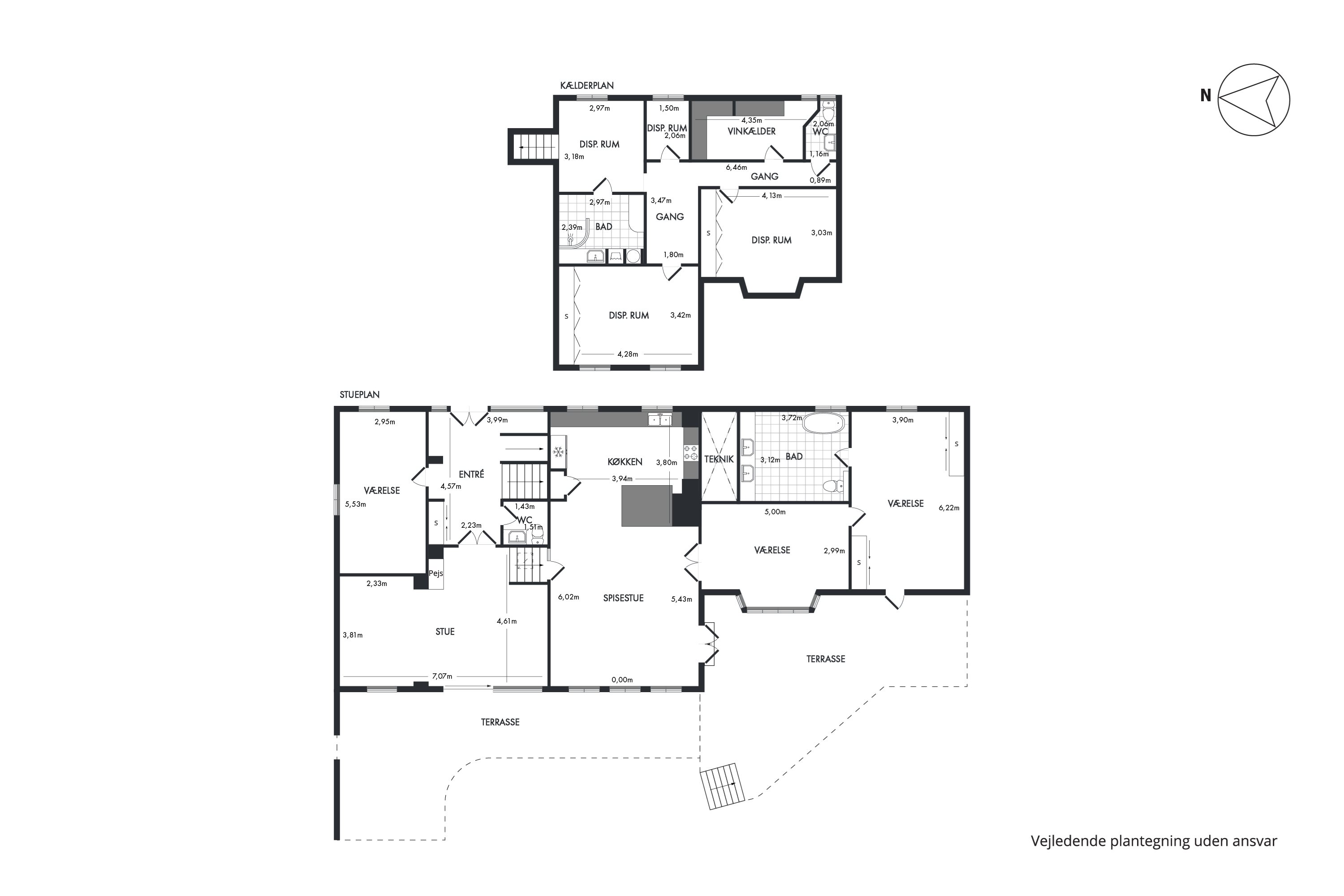 Plantegninger billede af Helmsvej 6A, Regattakvarteret, 2880 Bagsværd