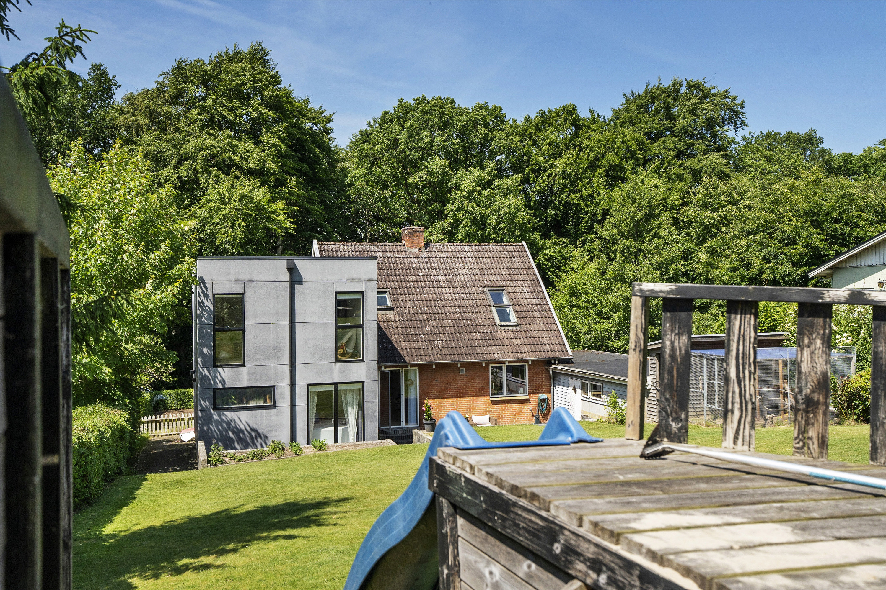 Fremhævet  billede i fuldskærmstilstand. Billede af Skovbrynet 14, 8763 Rask Mølle