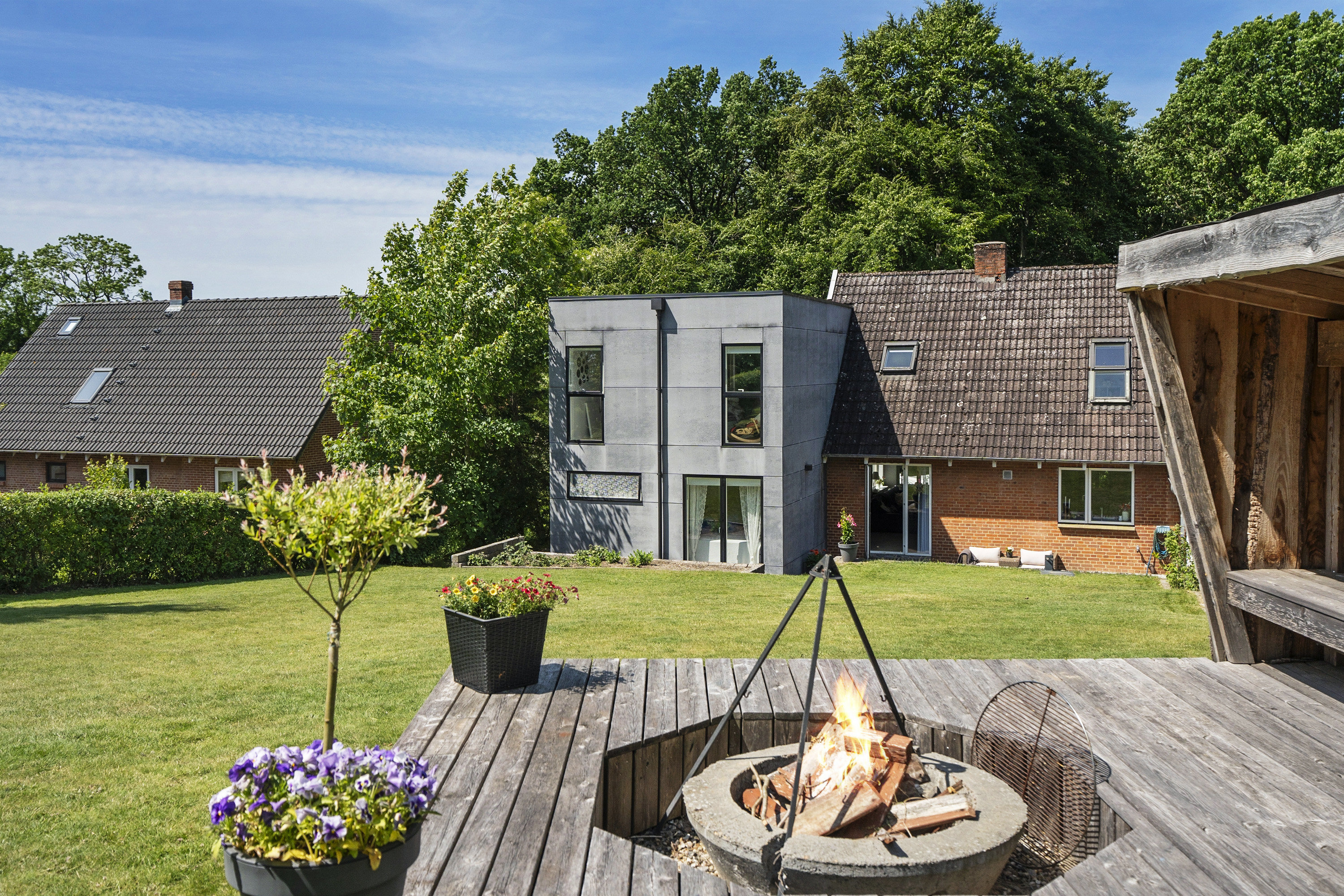 Fremhævet  billede i fuldskærmstilstand. Billede af Skovbrynet 14, 8763 Rask Mølle