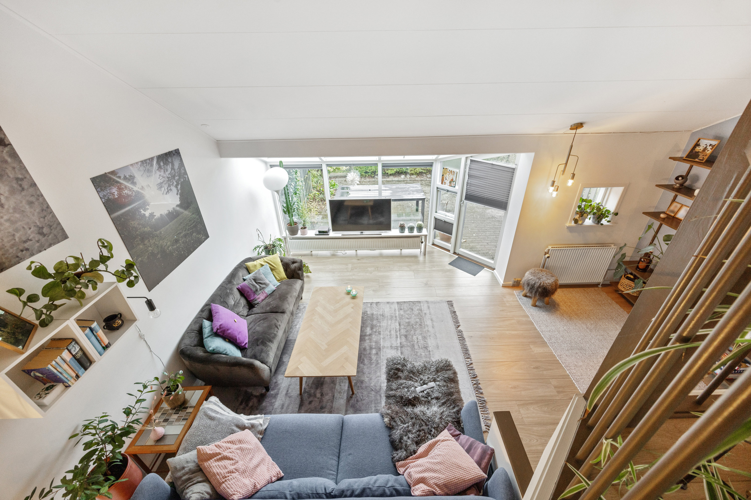 Fremhævet stue billede i fuldskærmstilstand. Billede af Ravndalen 7, 9310 Vodskov