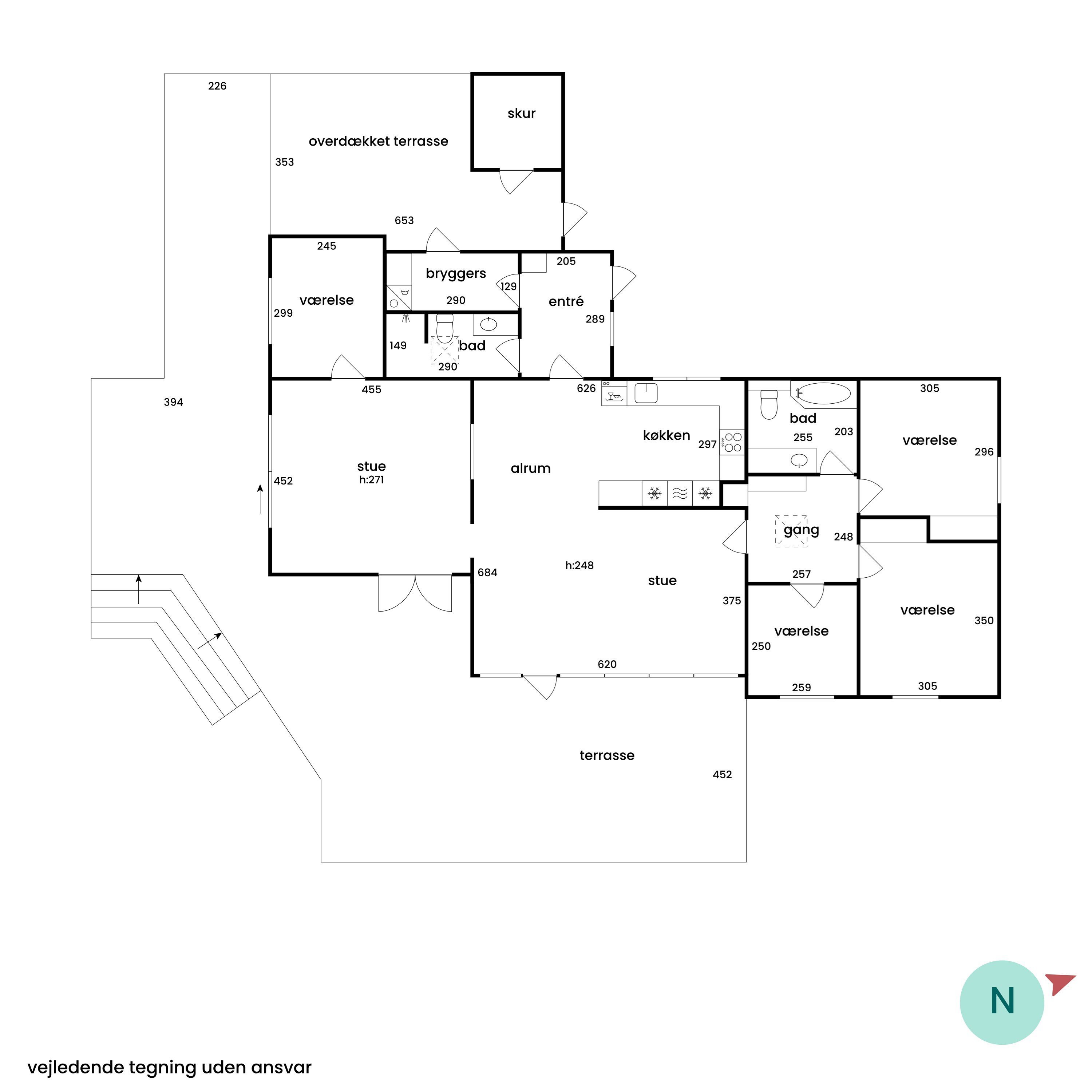 Plantegninger billede af Nordtoftevej 57, 3520 Farum