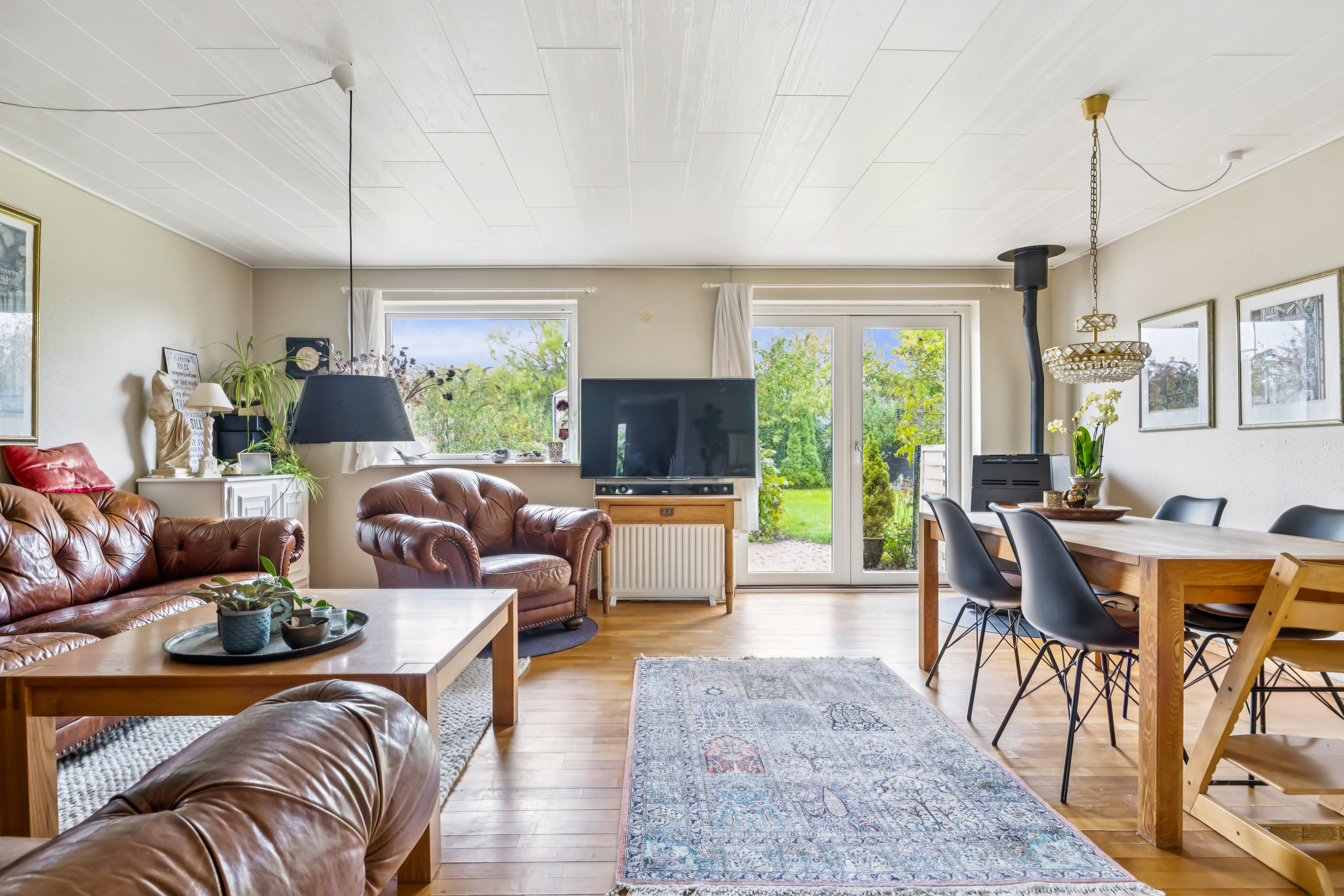 Fremhævet stue billede i fuldskærmstilstand. Billede af Fejøvej 5, 4652 Hårlev