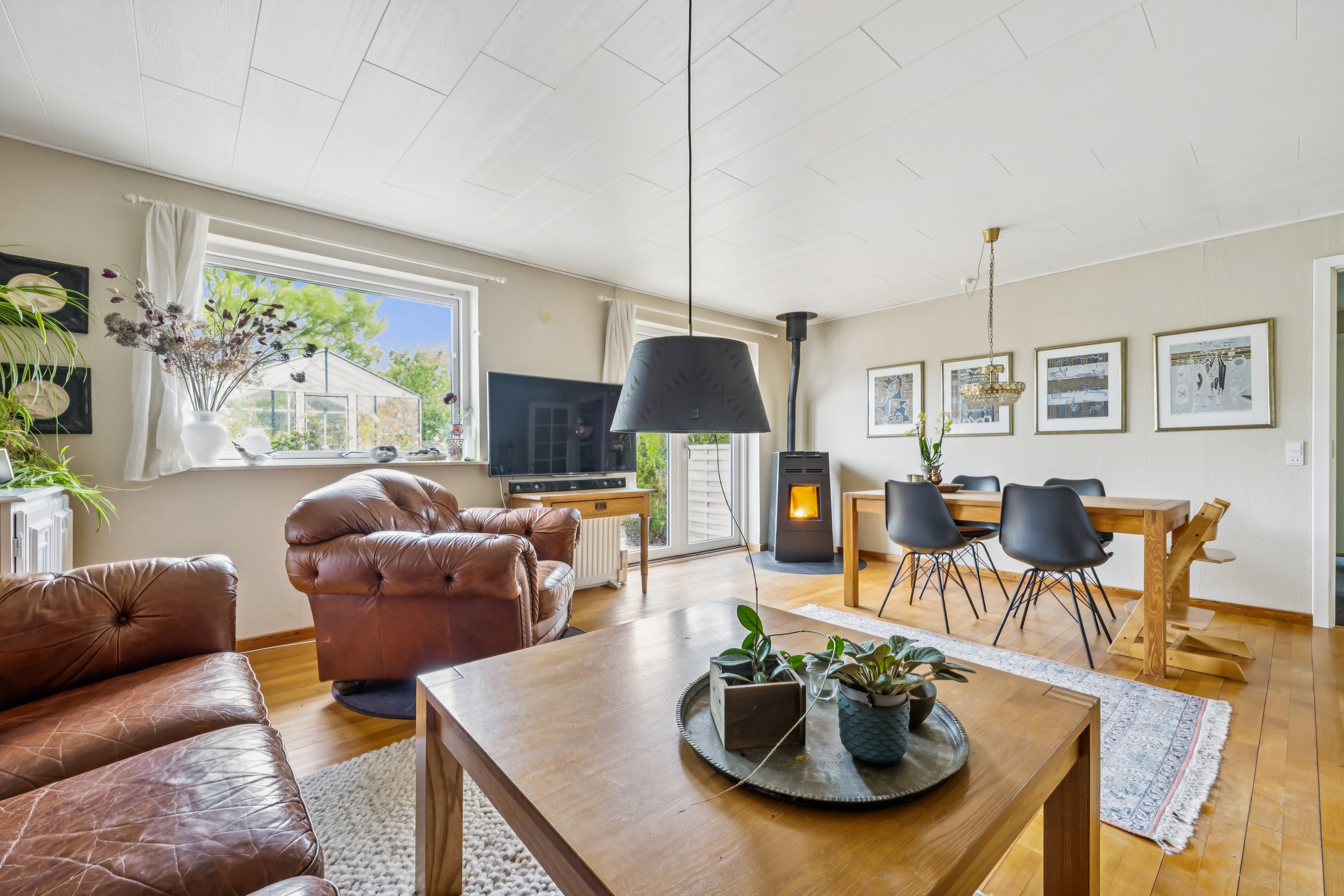 Fremhævet stue billede i fuldskærmstilstand. Billede af Fejøvej 5, 4652 Hårlev