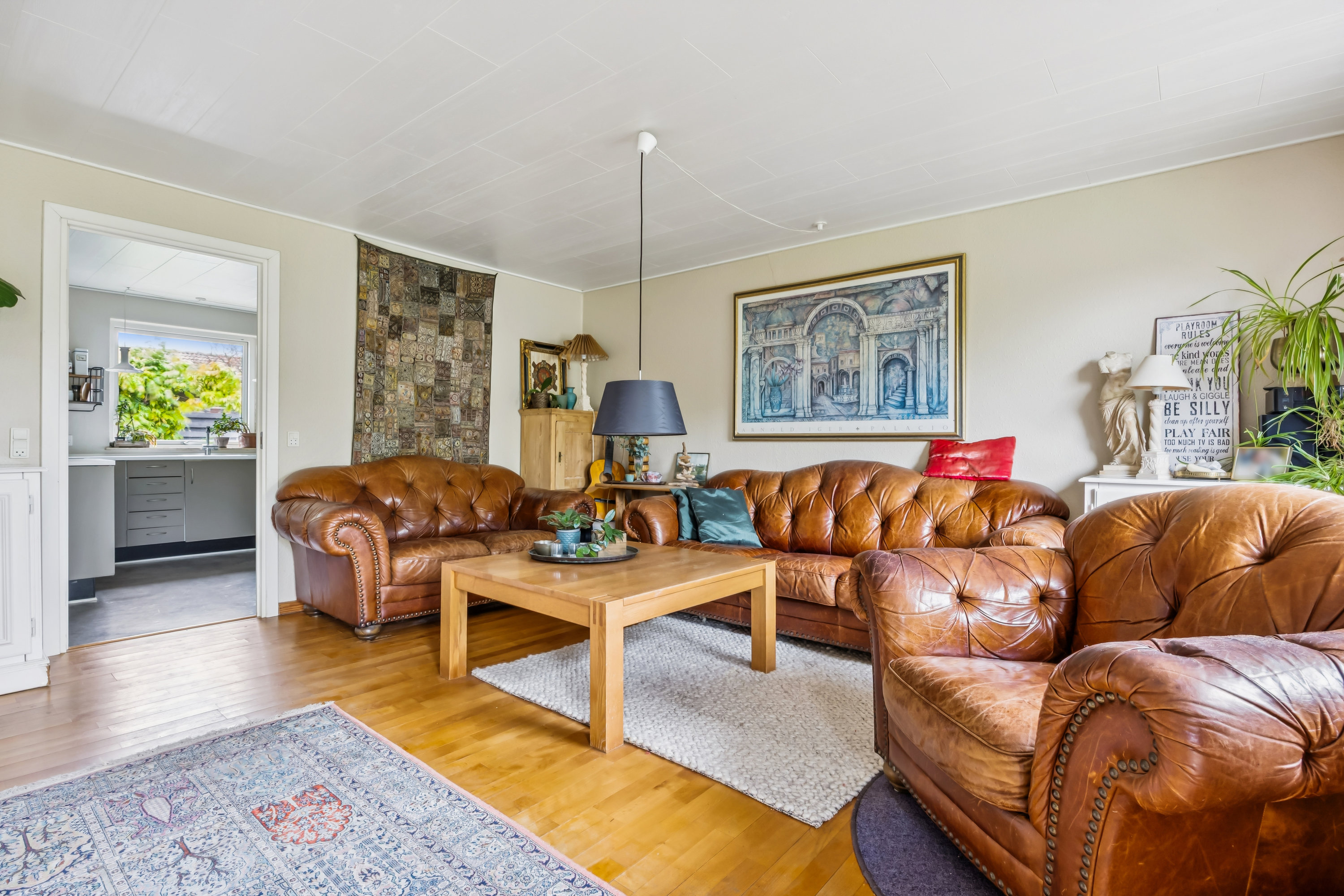 Fremhævet stue billede i fuldskærmstilstand. Billede af Fejøvej 5, 4652 Hårlev