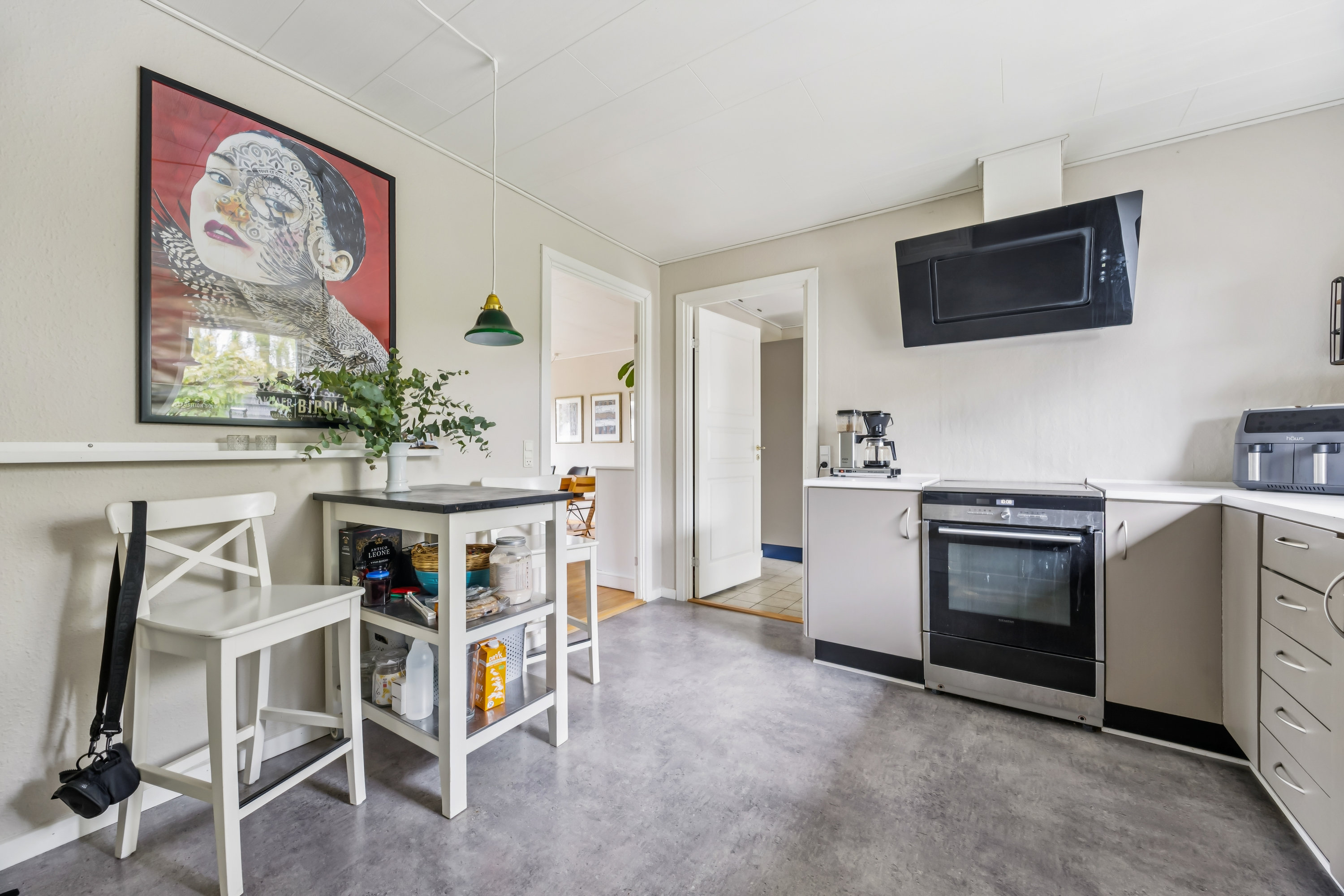 Fremhævet køkken billede i fuldskærmstilstand. Billede af Fejøvej 5, 4652 Hårlev