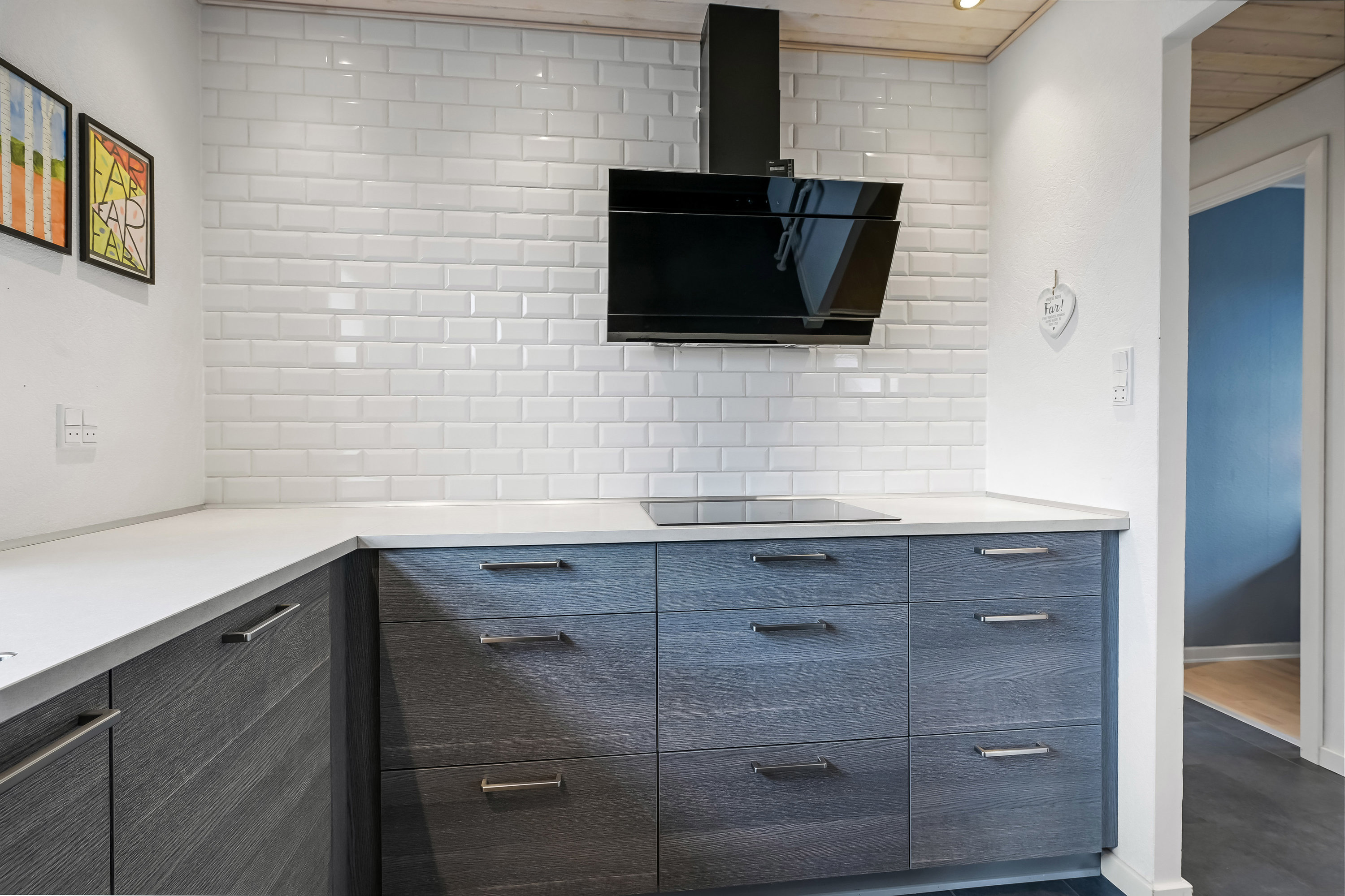 Fremhævet køkken billede i fuldskærmstilstand. Billede af Bygvænget 33, 7200 Grindsted