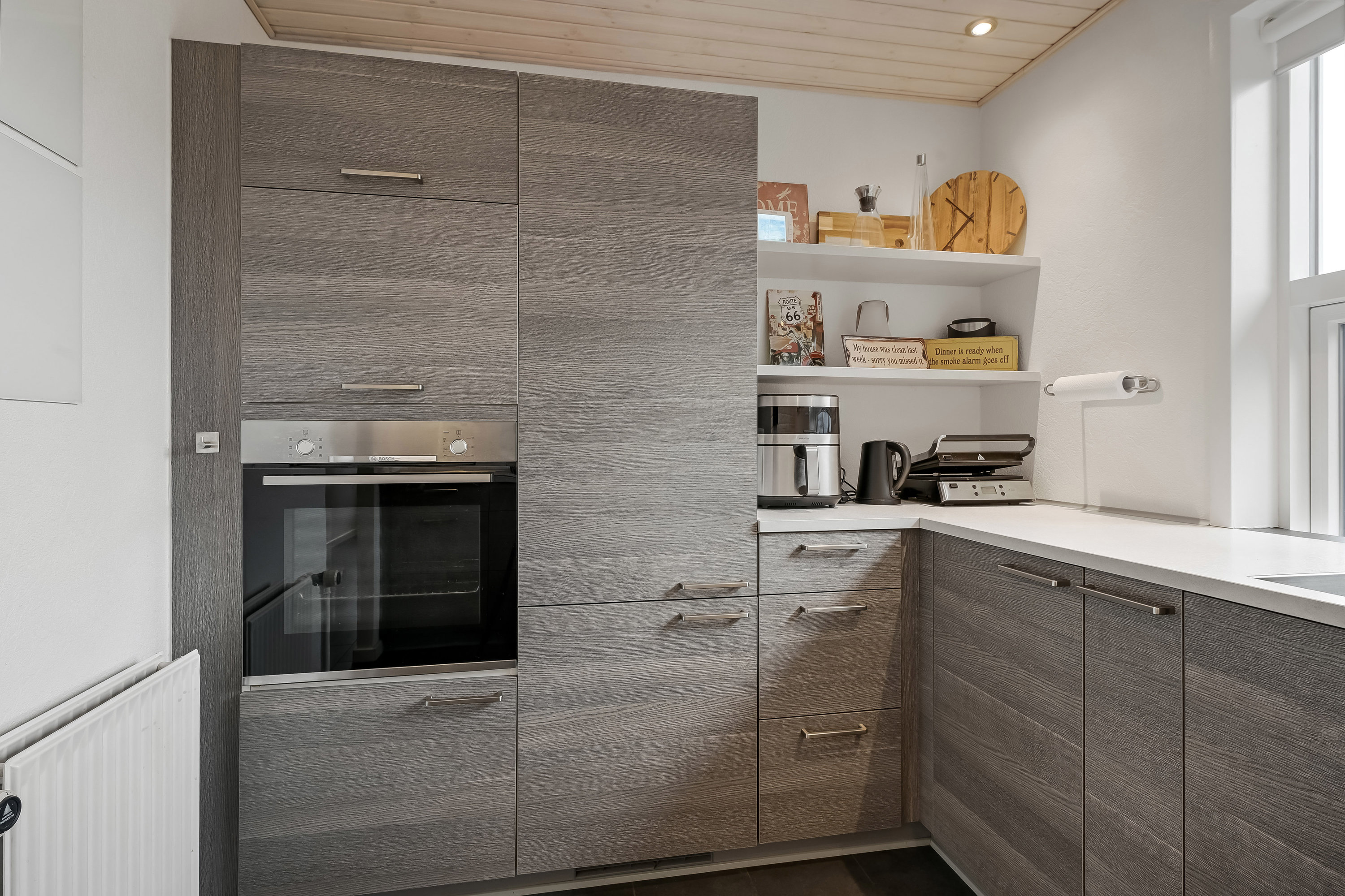 Fremhævet køkken billede i fuldskærmstilstand. Billede af Bygvænget 33, 7200 Grindsted