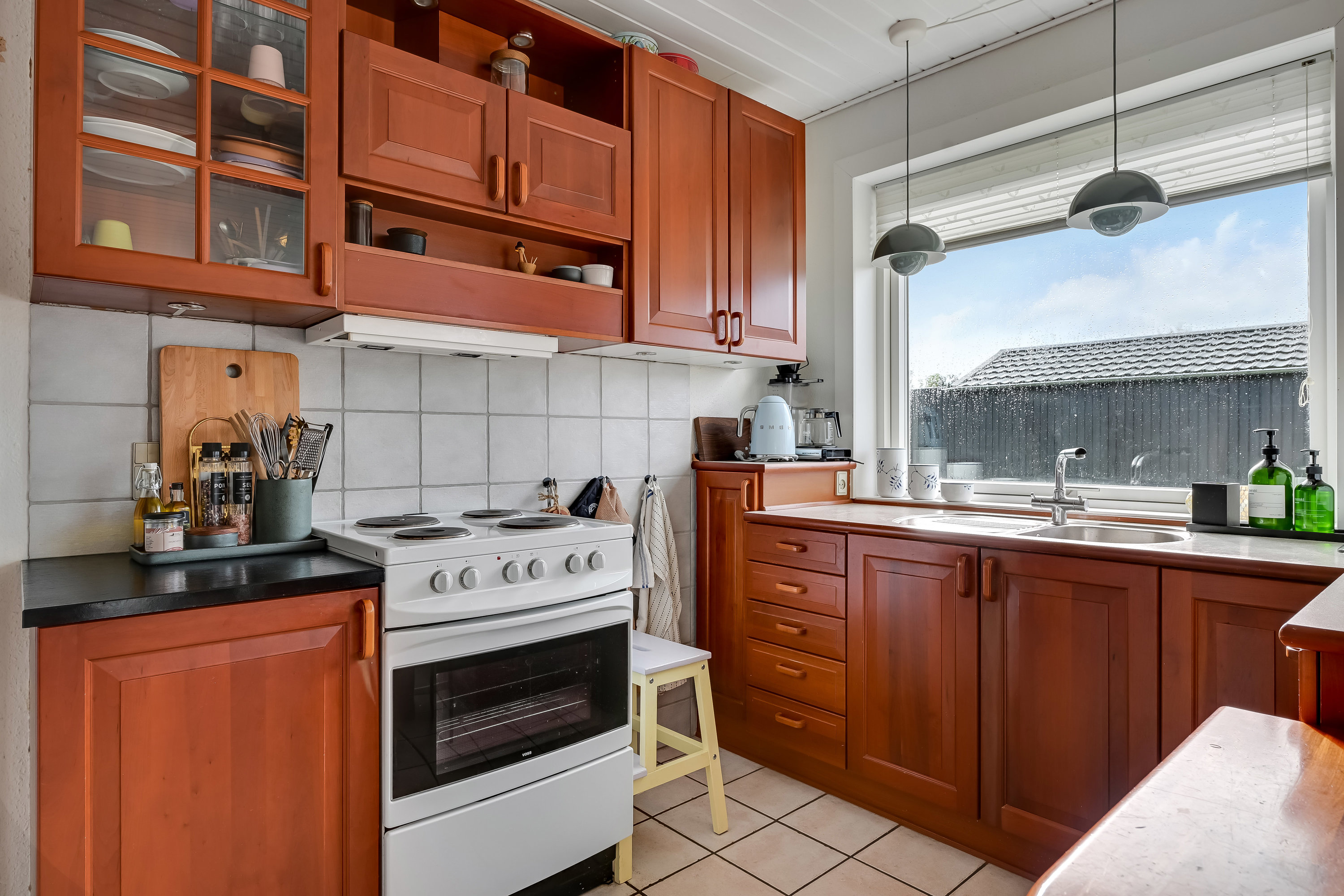 Fremhævet køkken billede i fuldskærmstilstand. Billede af Lupinvænget 24, 7200 Grindsted