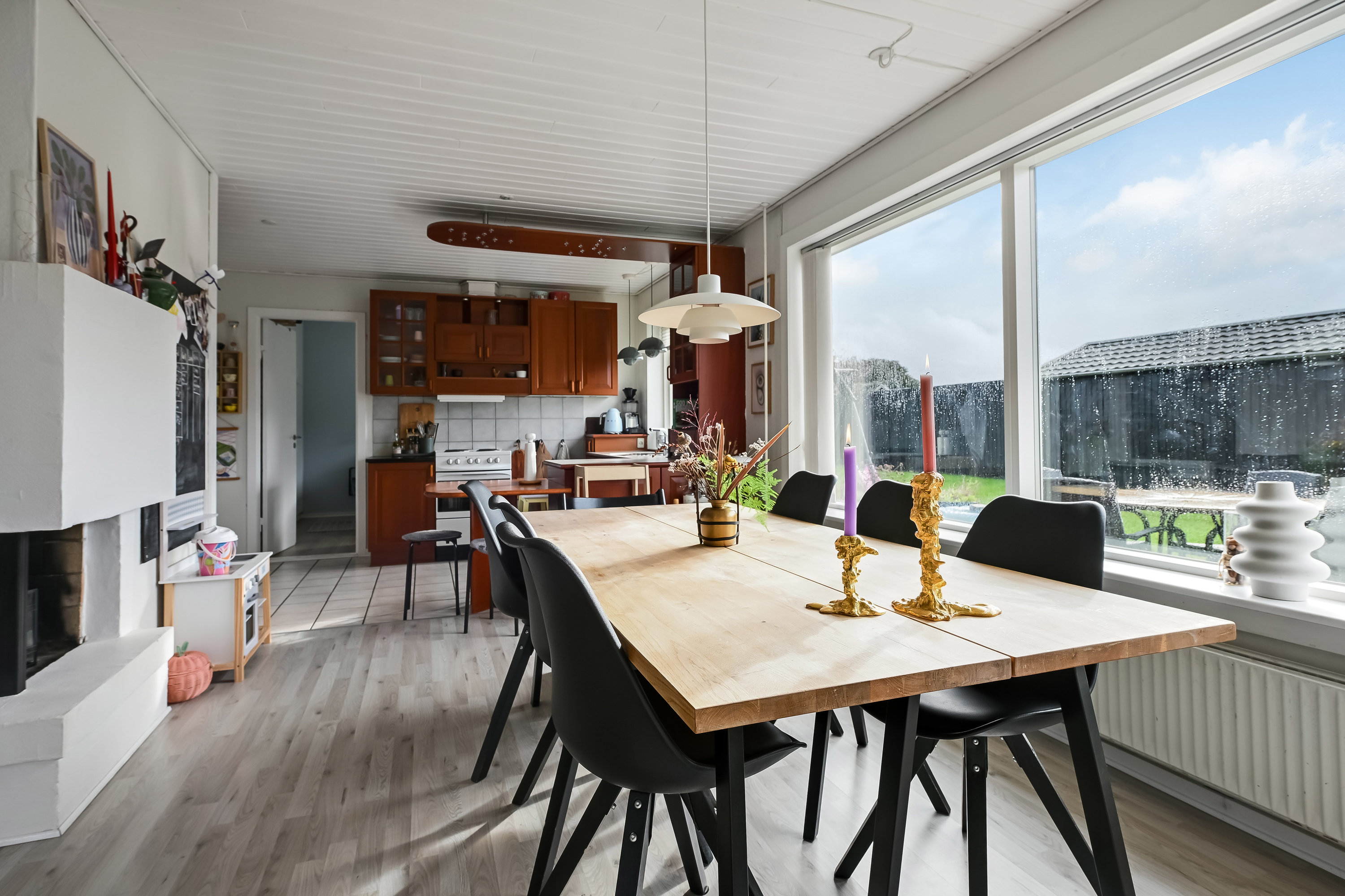 Fremhævet stue billede i fuldskærmstilstand. Billede af Lupinvænget 24, 7200 Grindsted