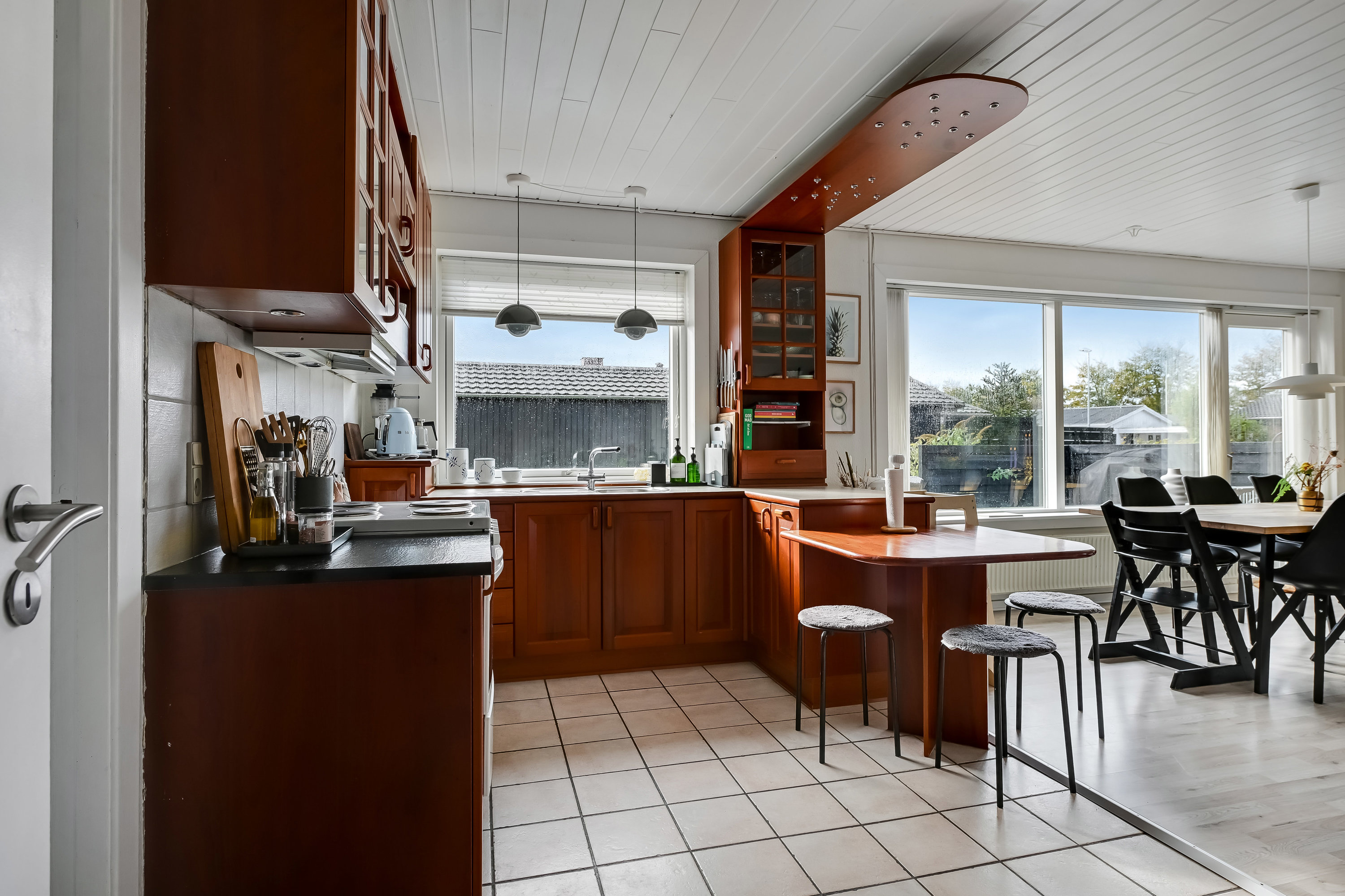 Fremhævet køkken billede i fuldskærmstilstand. Billede af Lupinvænget 24, 7200 Grindsted