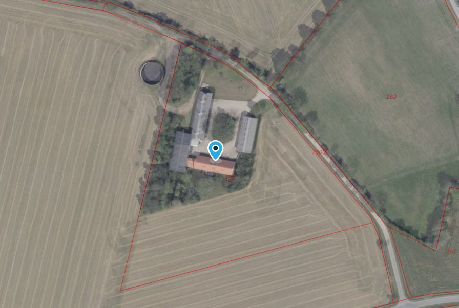 Fremhævet  billede i fuldskærmstilstand. Billede af Stenderupgård 1, 6630 Rødding