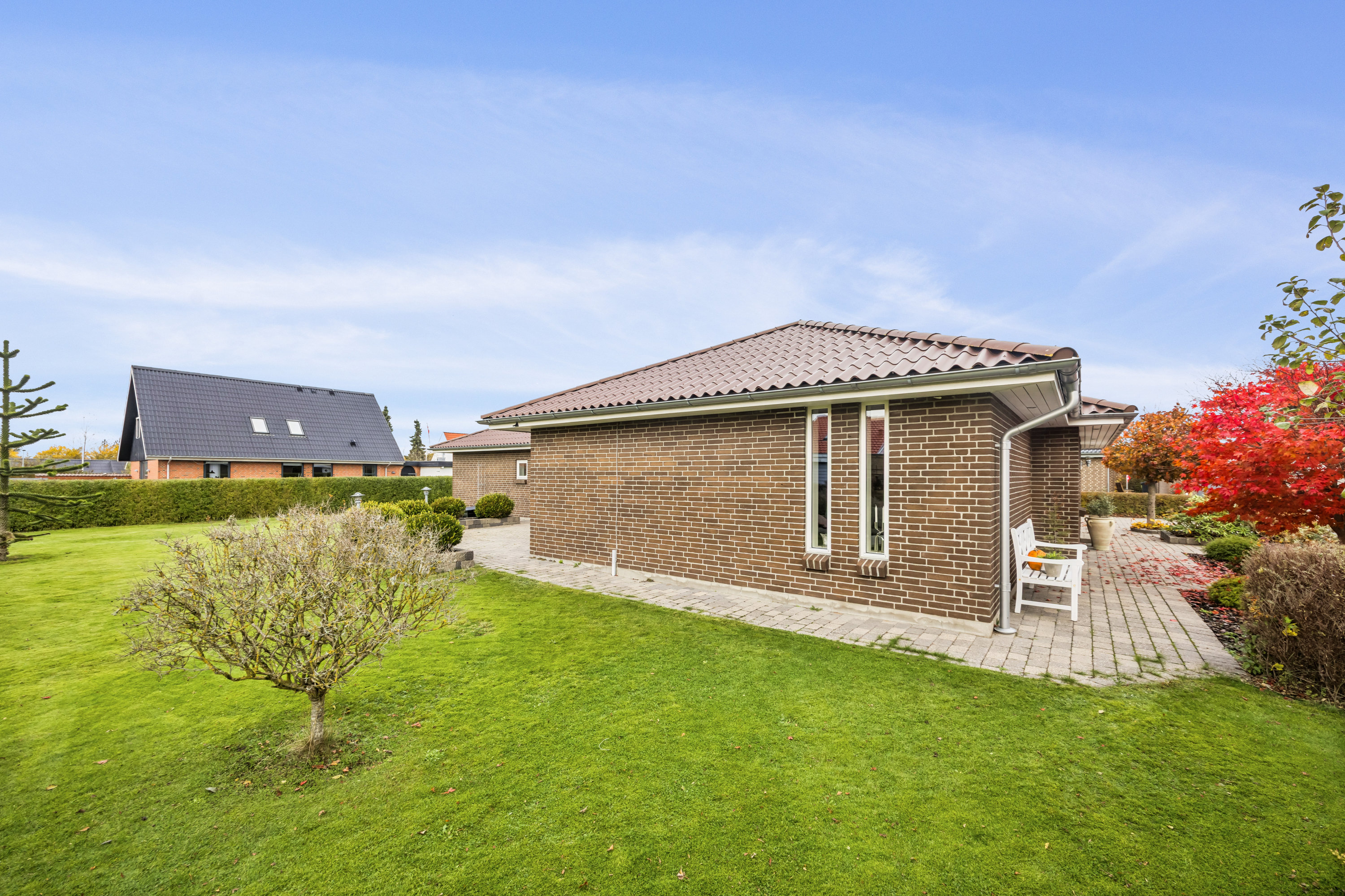 Fremhævet have billede i fuldskærmstilstand. Billede af Haslundparken 102, Vester Hassing, 9310 Vodskov