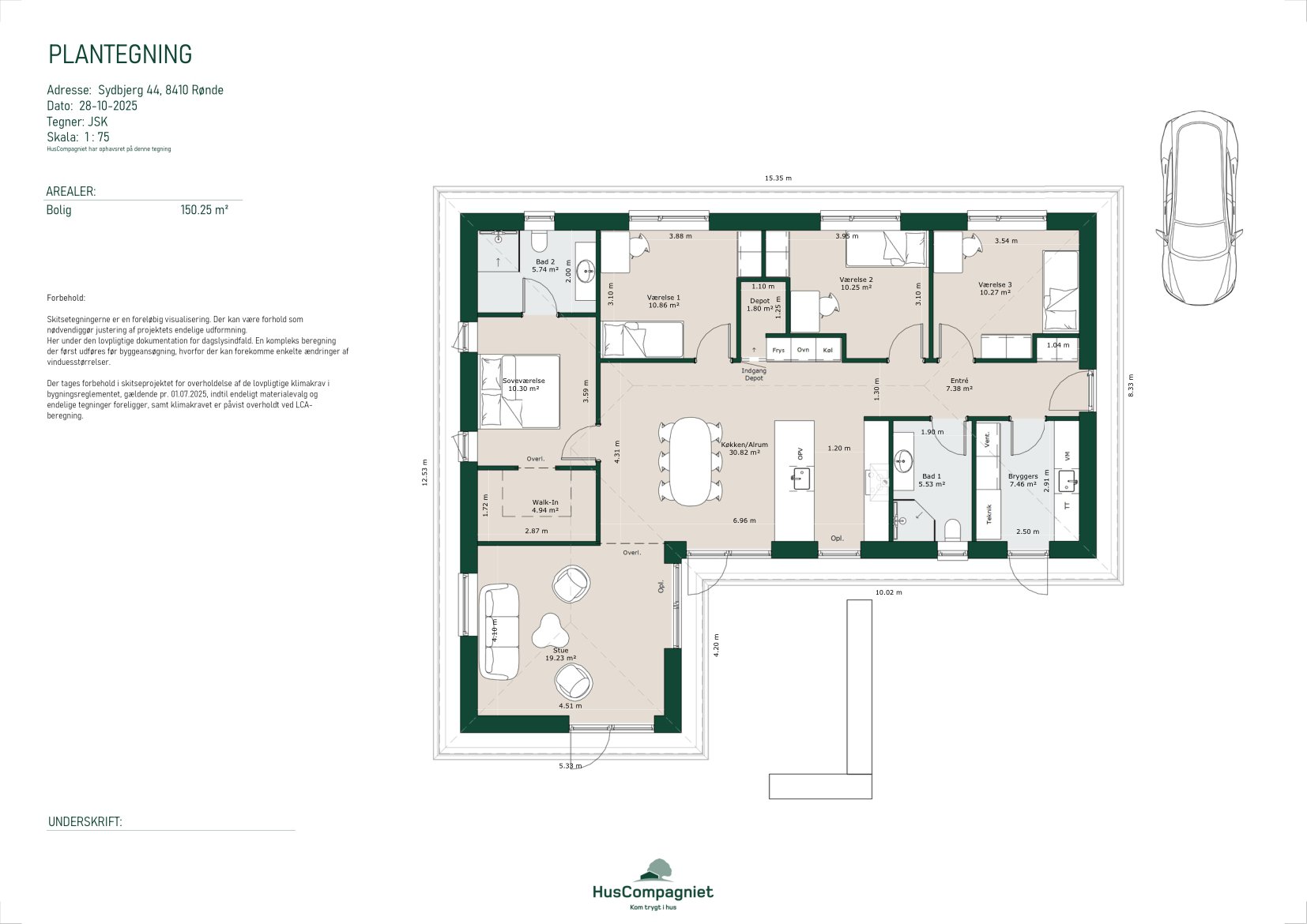 Fremhævet  billede i fuldskærmstilstand. Billede af Sydbjerg 44, Ugelbølle, 8410 Rønde