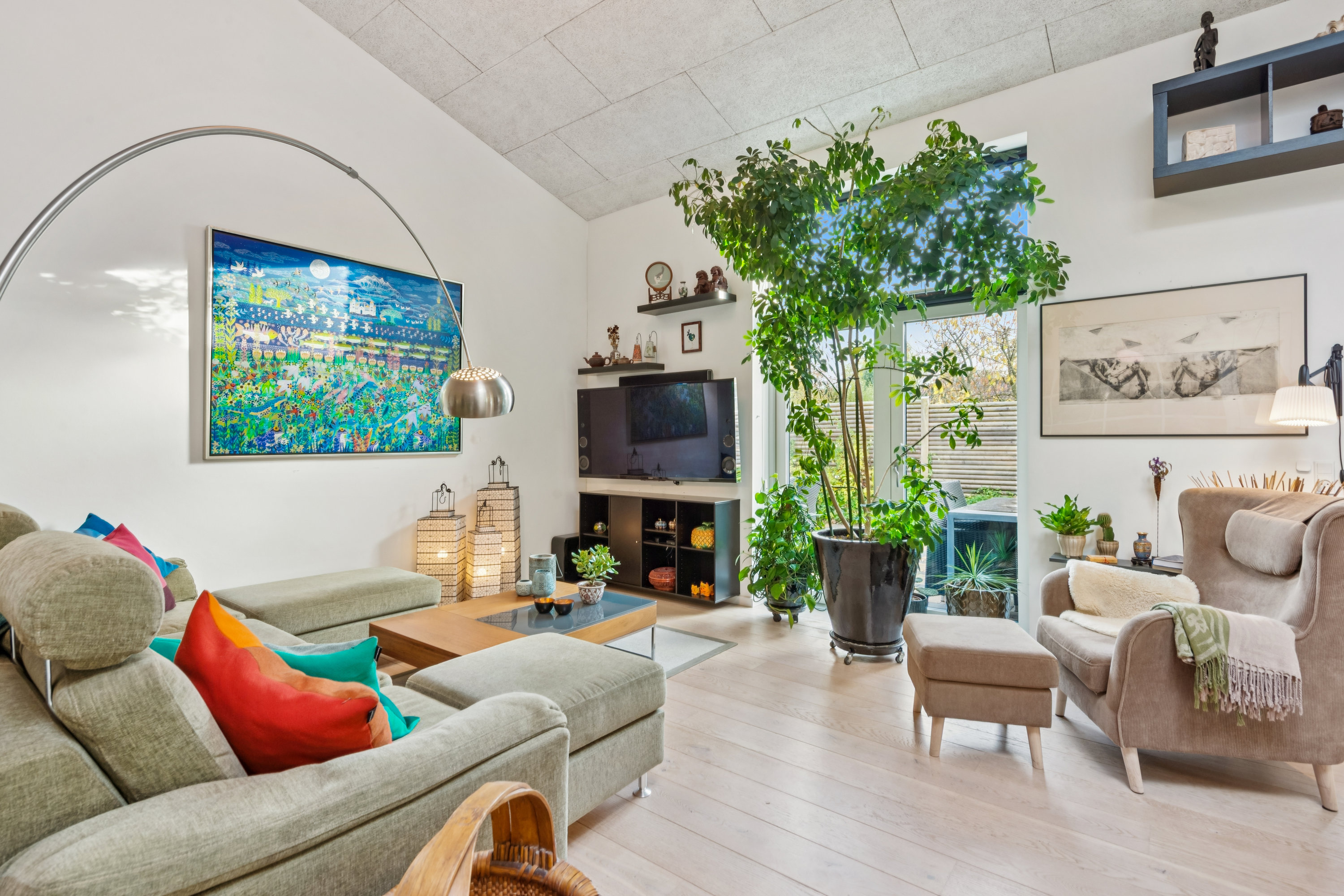 Fremhævet stue billede i fuldskærmstilstand. Billede af Dalbyvej 8, 2700 Brønshøj