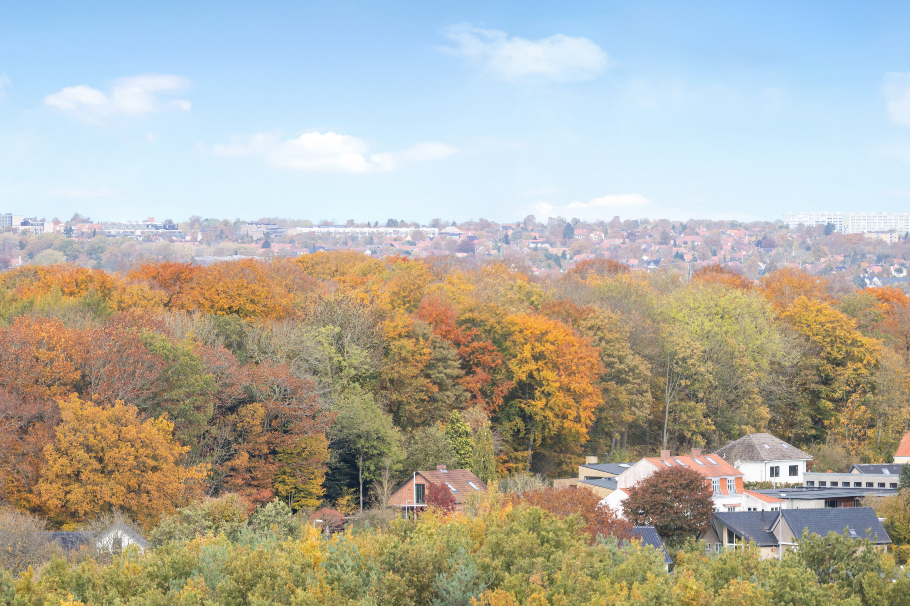 Fremhævet udsigt billede i fuldskærmstilstand. Billede af Grøfthøjparken 154, 3. 4., 8260 Viby J