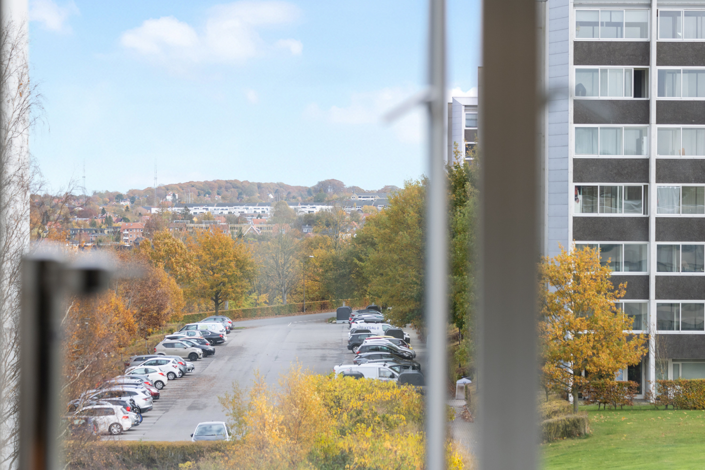 Fremhævet udsigt billede i fuldskærmstilstand. Billede af Grøfthøjparken 154, 3. 4., 8260 Viby J