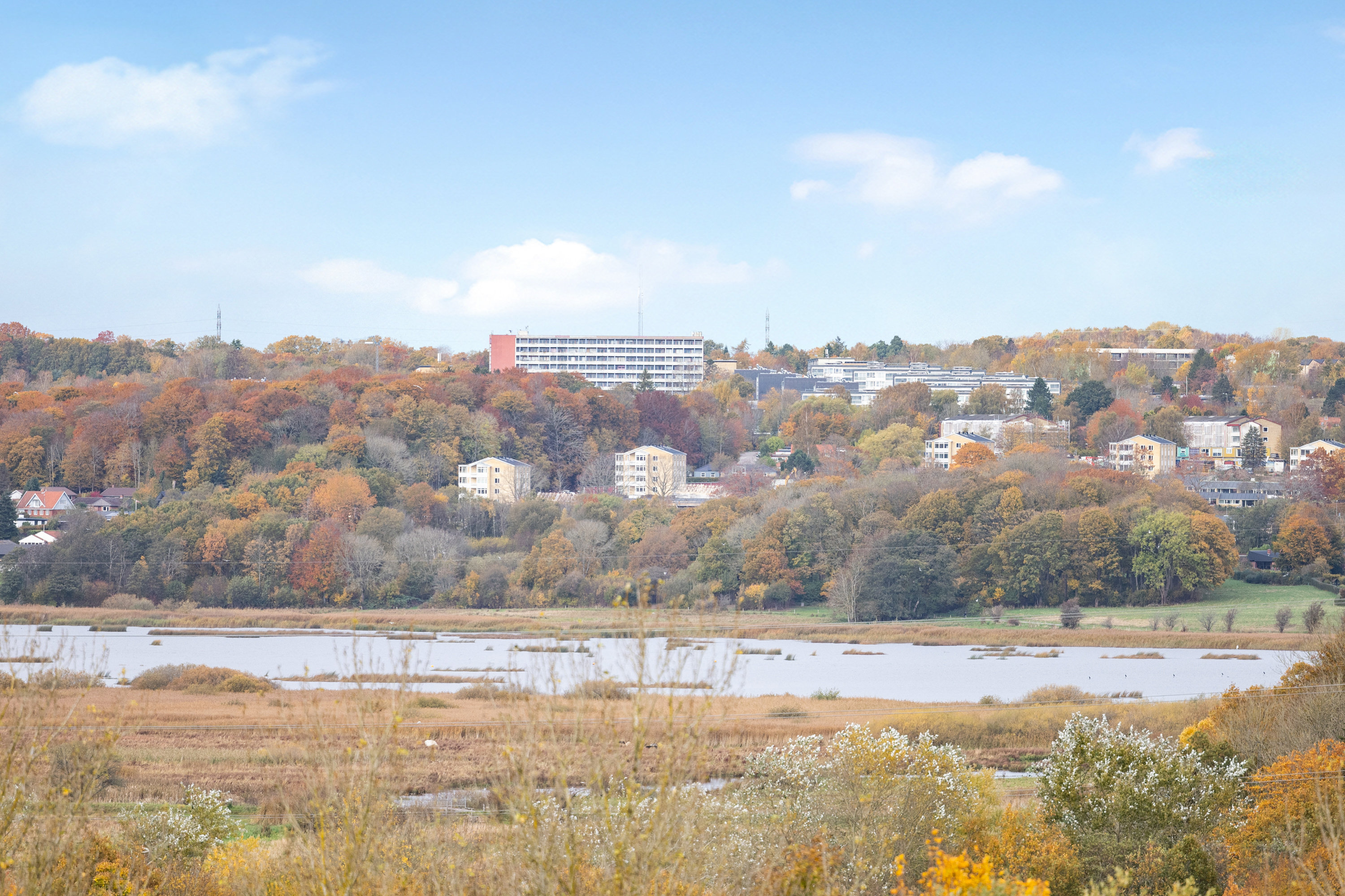 Fremhævet udsigt billede i fuldskærmstilstand. Billede af Grøfthøjparken 154, 3. 4., 8260 Viby J