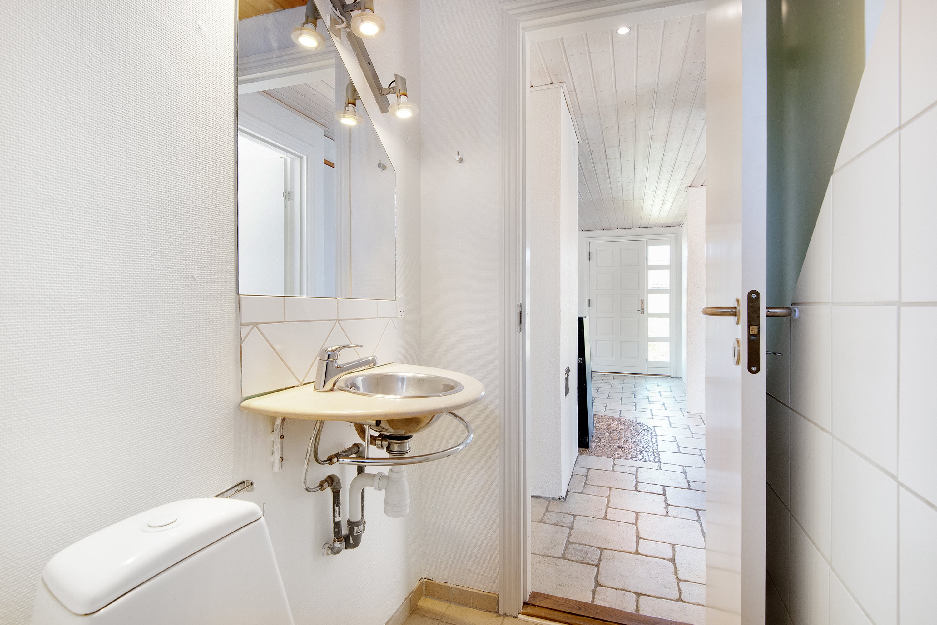 Fremhævet badeværelse billede i fuldskærmstilstand. Billede af Vesterbygade 29, Blenstrup, 9520 Skørping