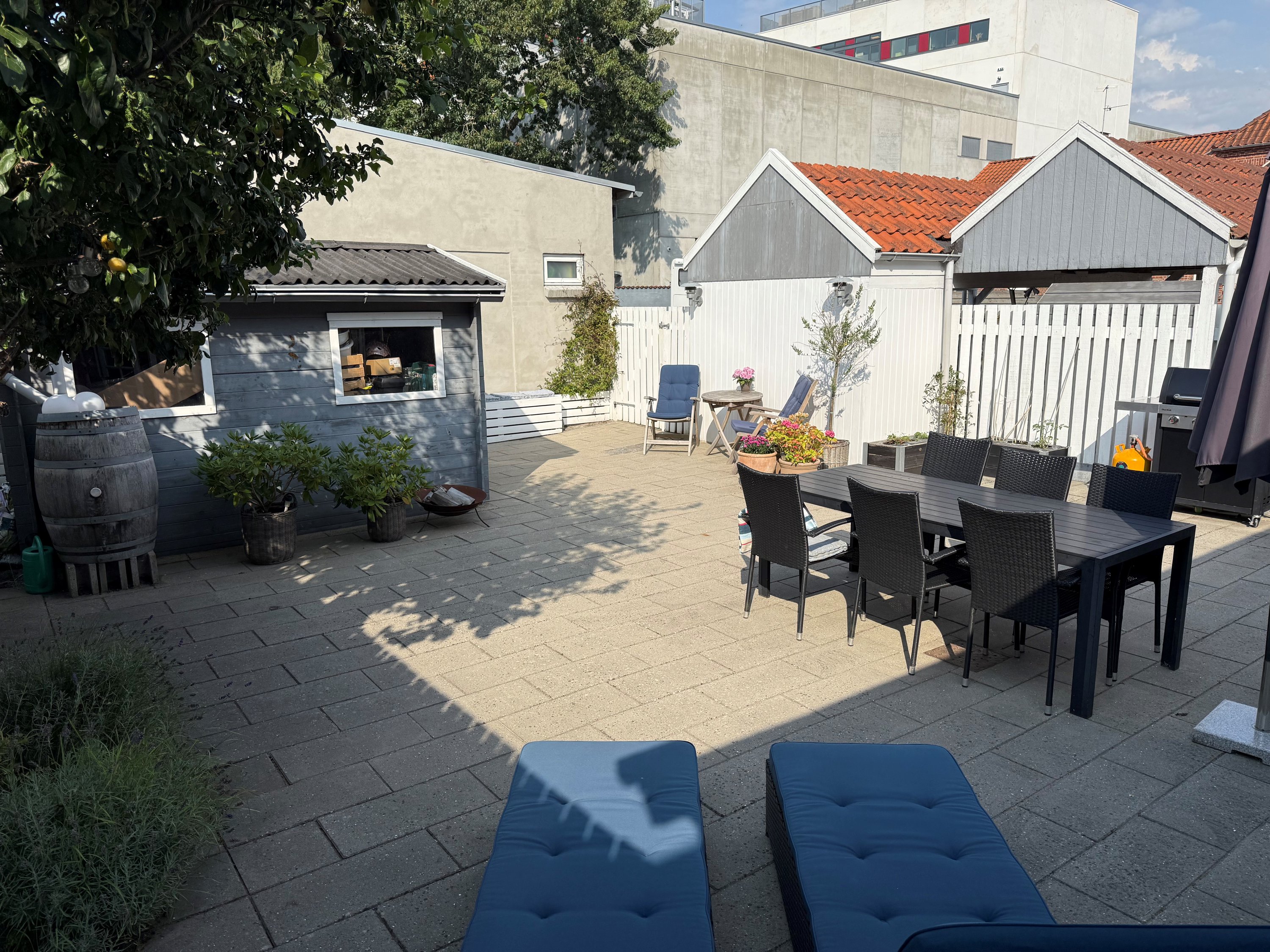 Miniaturebillede 1: gårdhave. Billede af Vestergade 16B, Skanderborg By, 8660 Skanderborg