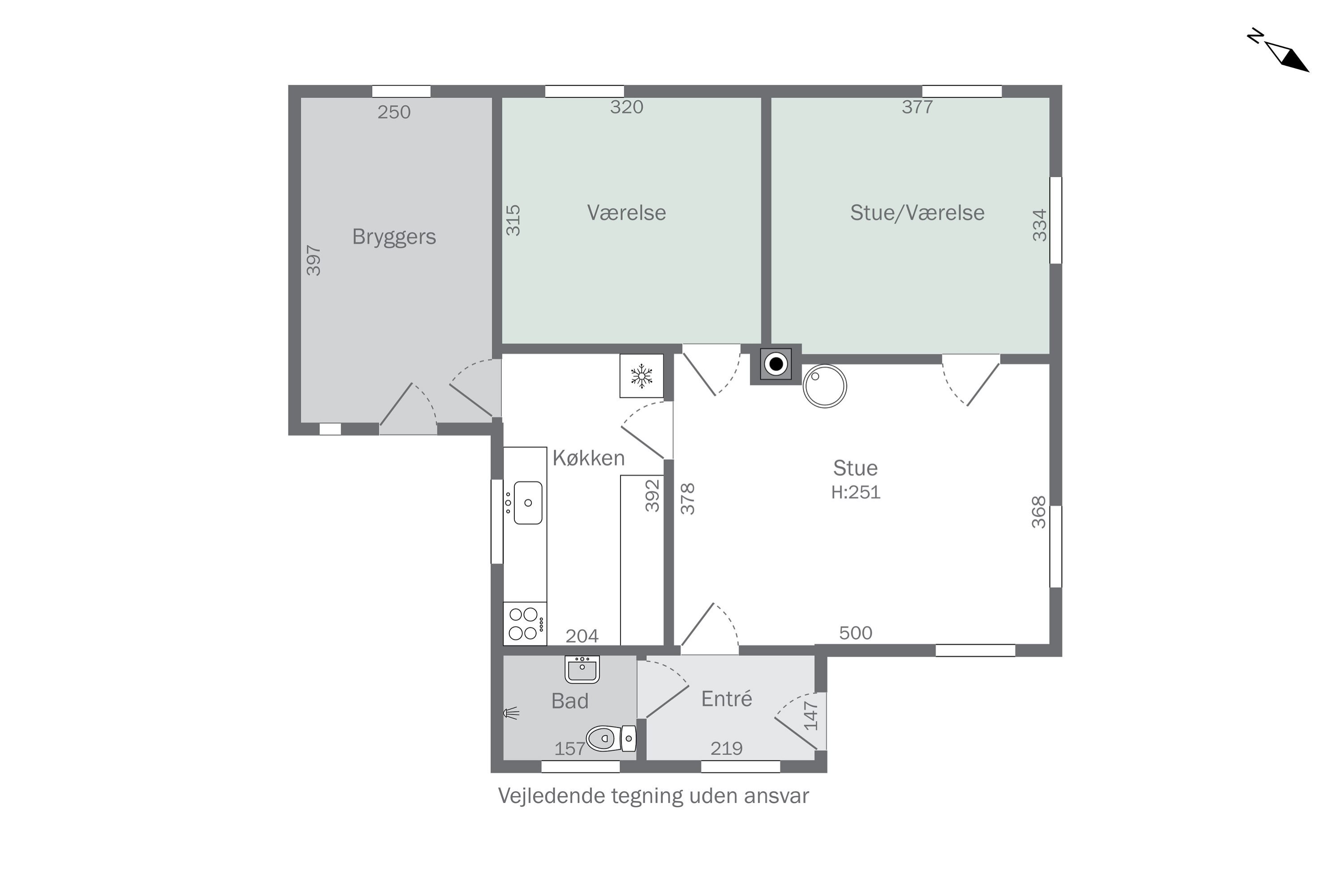 Plantegninger billede af Brostykkevej 68, 2650 Hvidovre