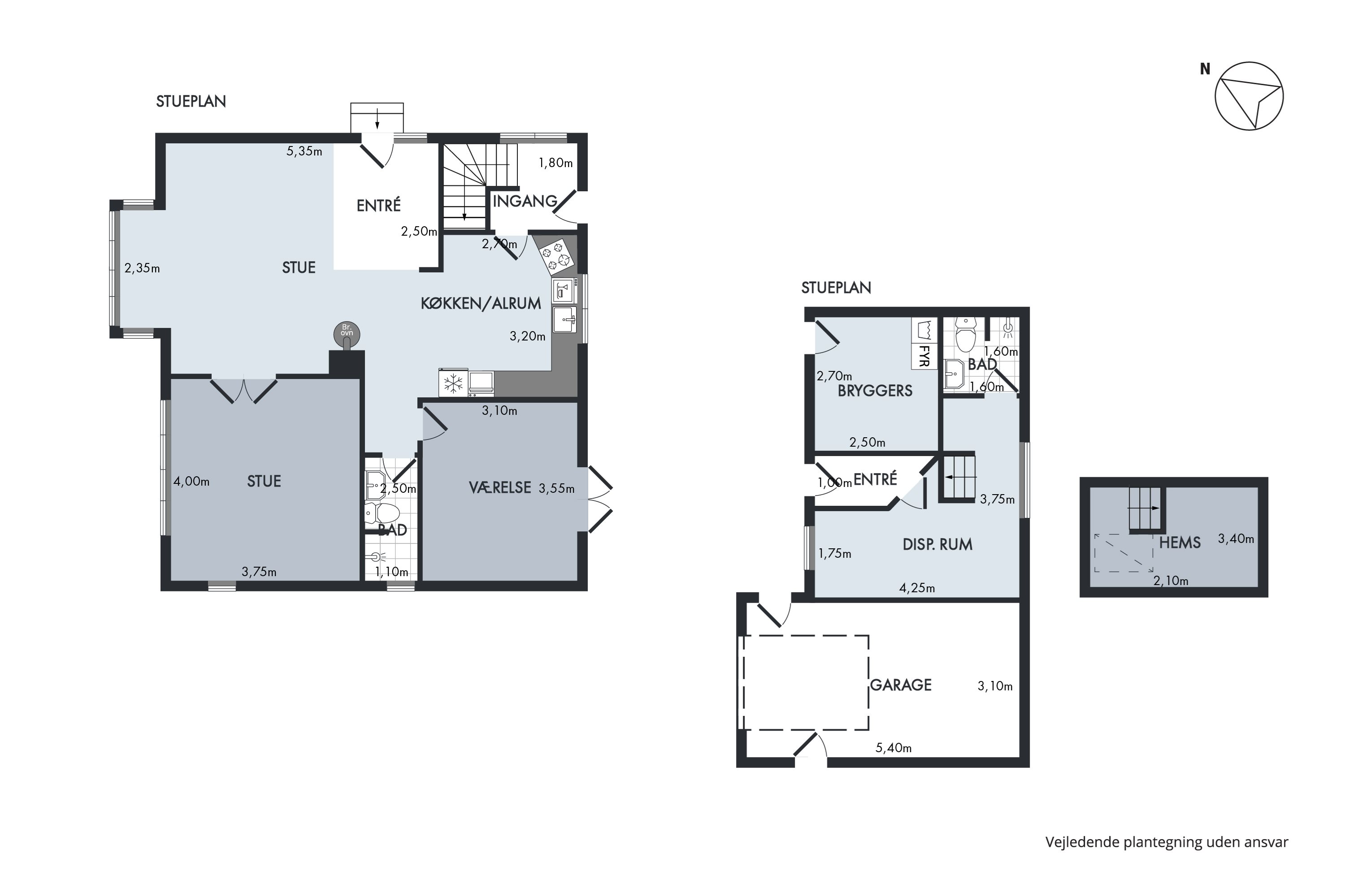 Plantegninger billede af Vesterbygade 29, Blenstrup, 9520 Skørping
