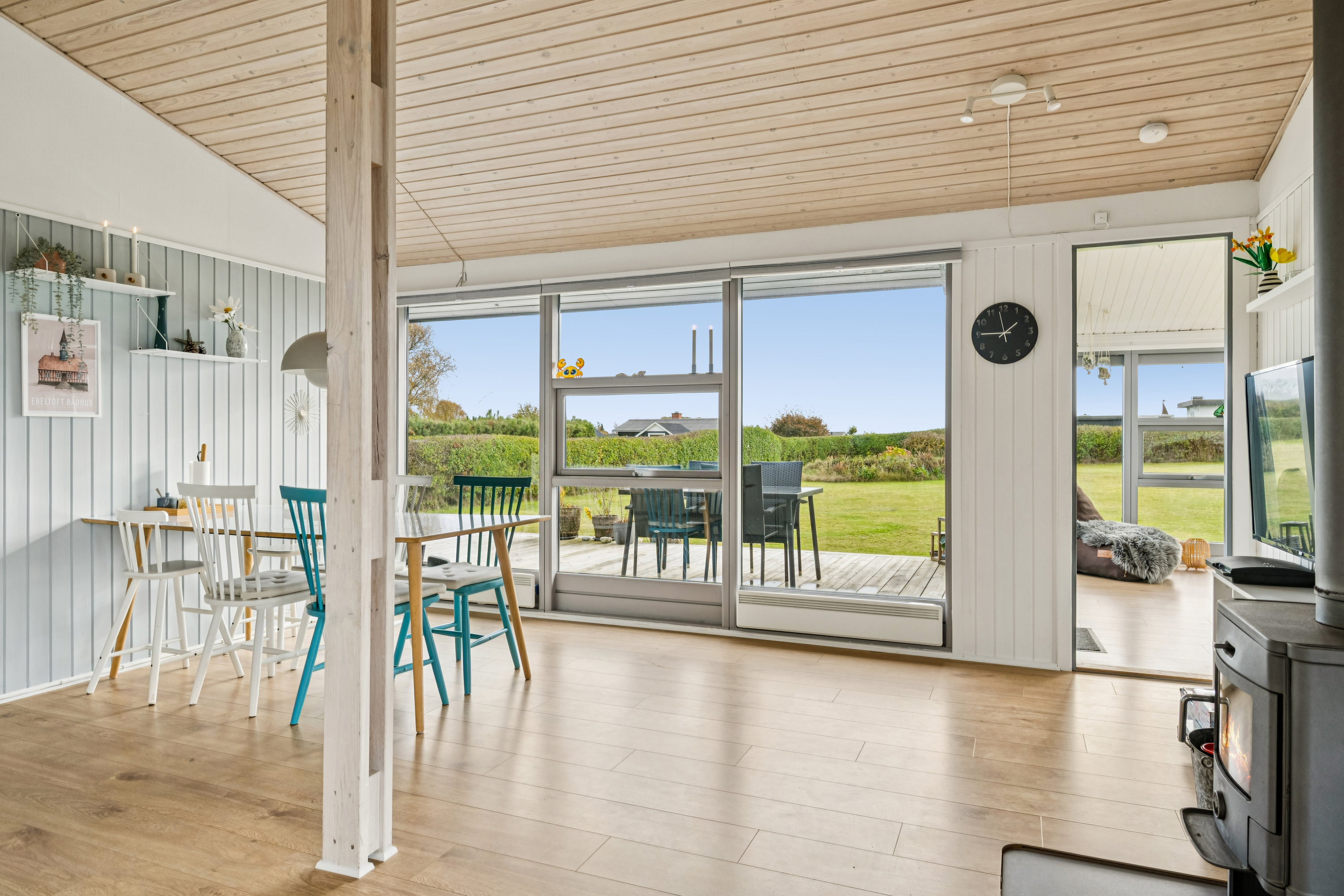 Fremhævet stue billede i fuldskærmstilstand. Billede af Fuldriggerstien 8, Dråby, 8400 Ebeltoft