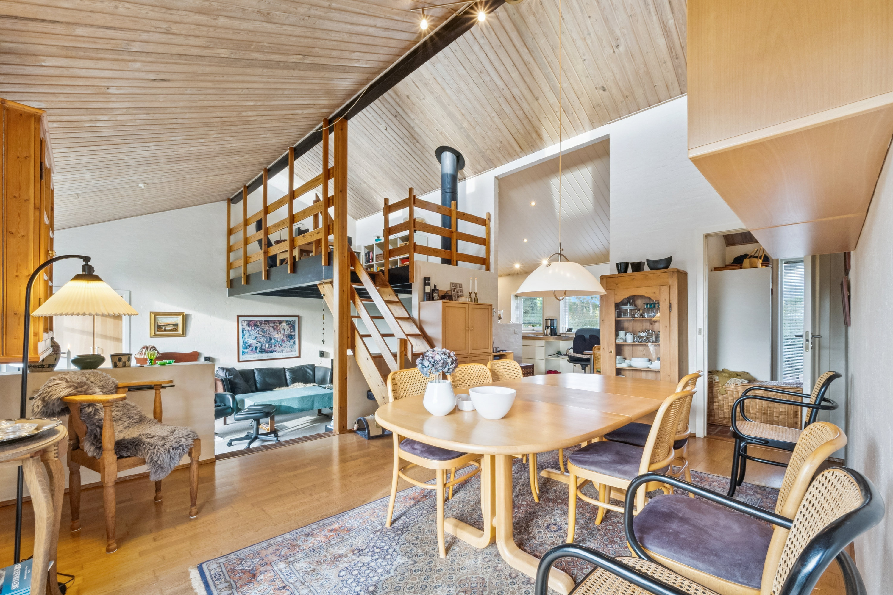 Fremhævet stue billede i fuldskærmstilstand. Billede af Nøddevej 50, 7800 Skive