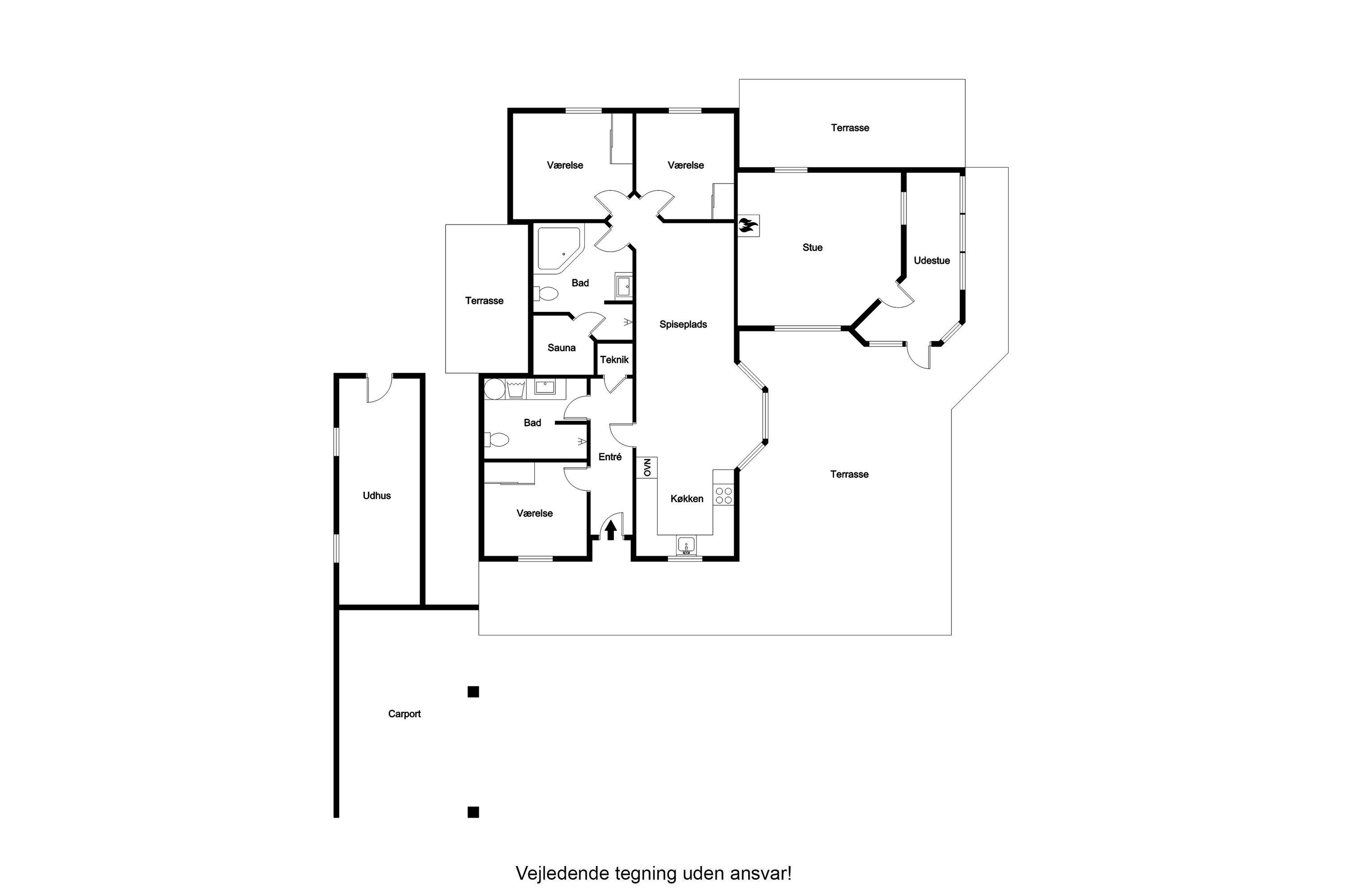 Plantegninger billede af Syrenvej 75, Stauning, 6900 Skjern