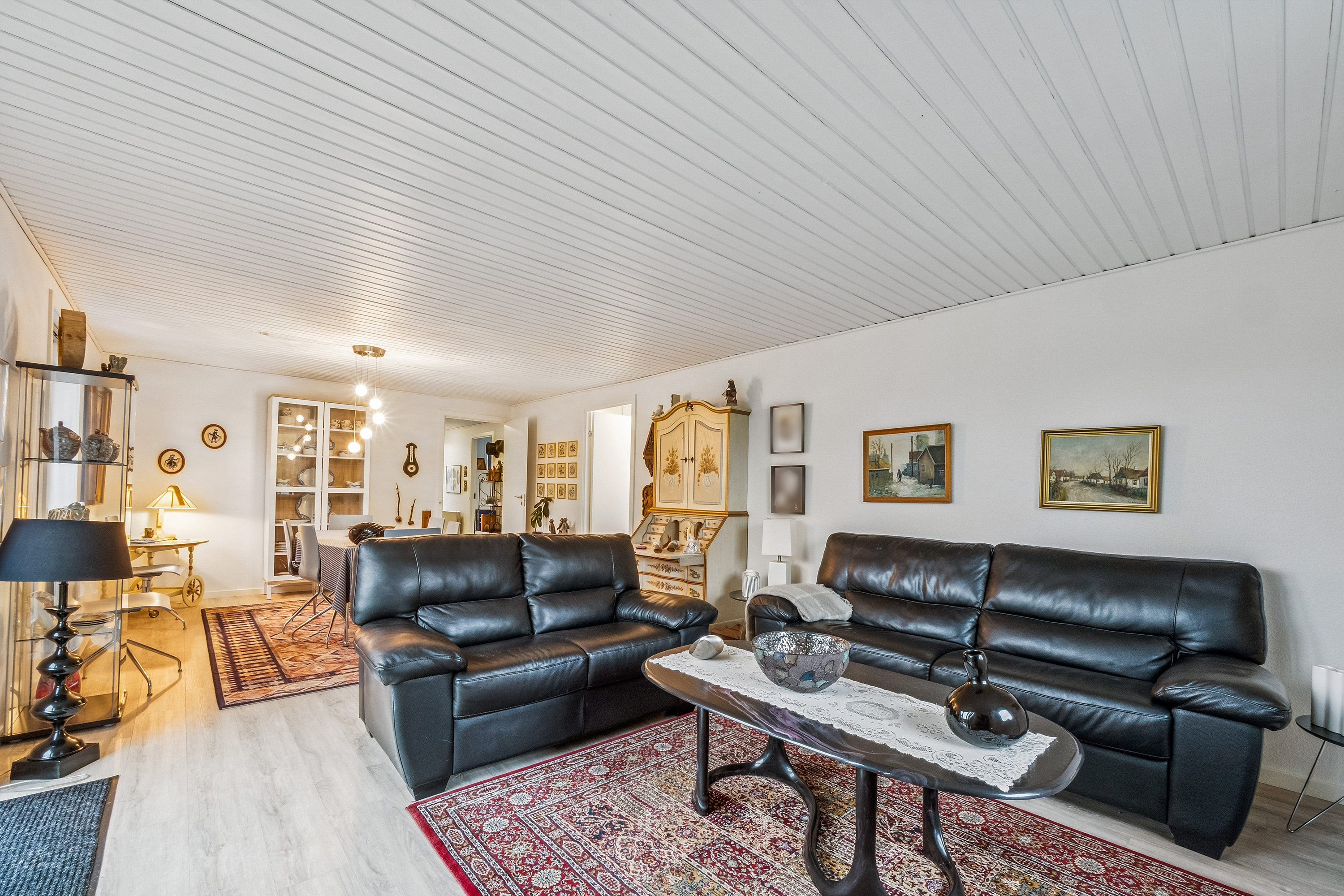 Fremhævet stue billede i fuldskærmstilstand. Billede af Kærvej 33, 7870 Roslev