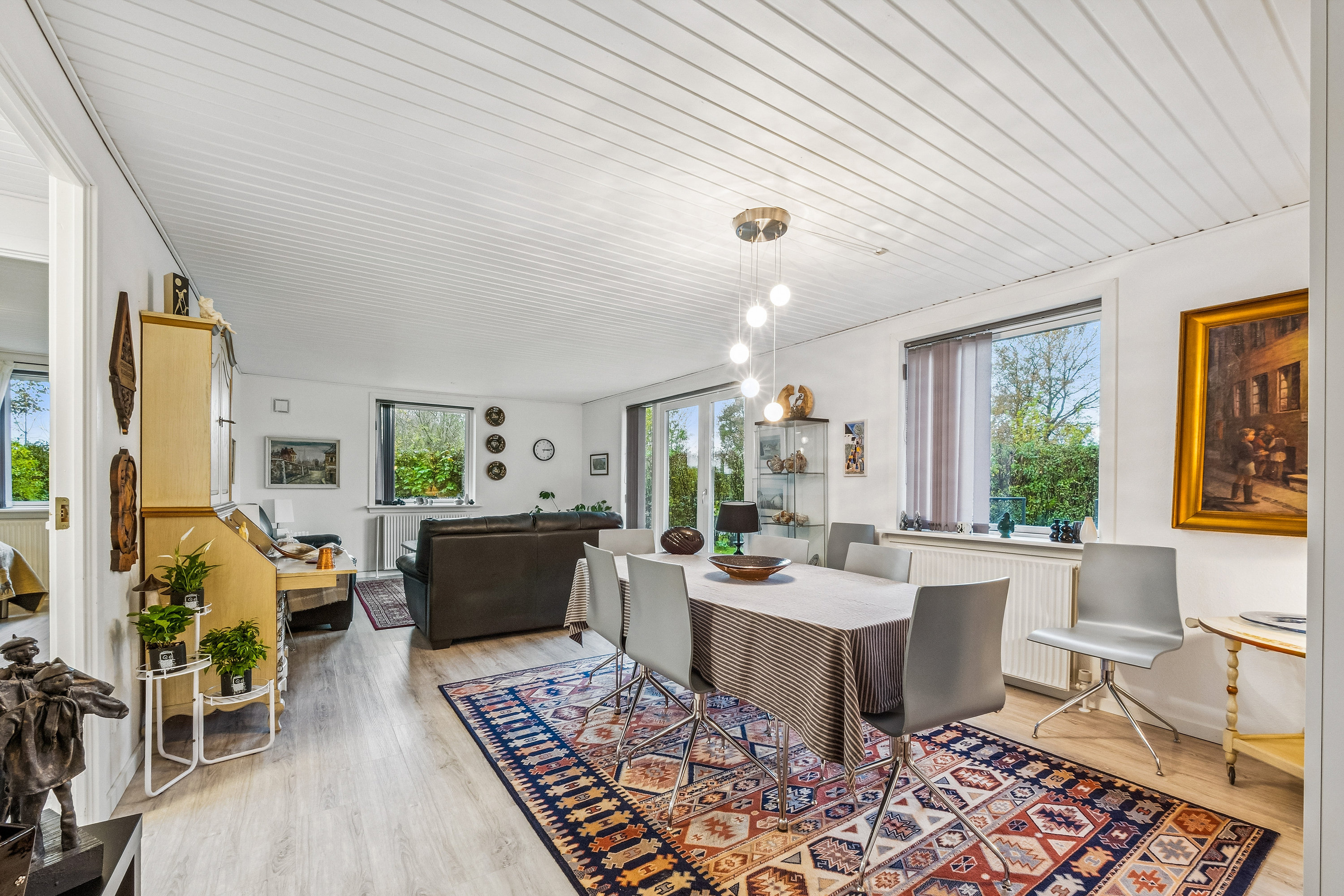 Fremhævet stue billede i fuldskærmstilstand. Billede af Kærvej 33, 7870 Roslev