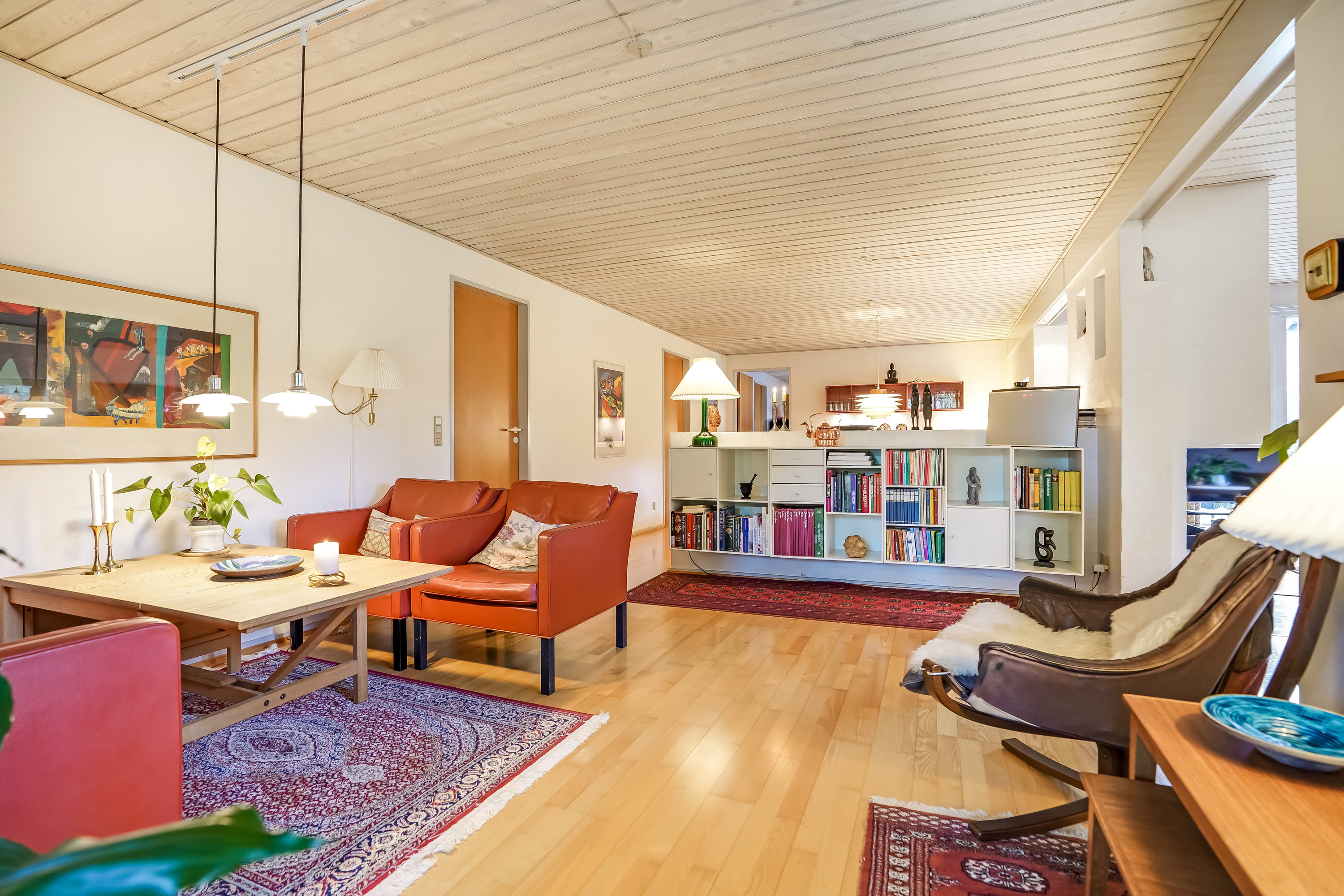 Fremhævet stue billede i fuldskærmstilstand. Billede af Finsens Allé 3, 5230 Odense M