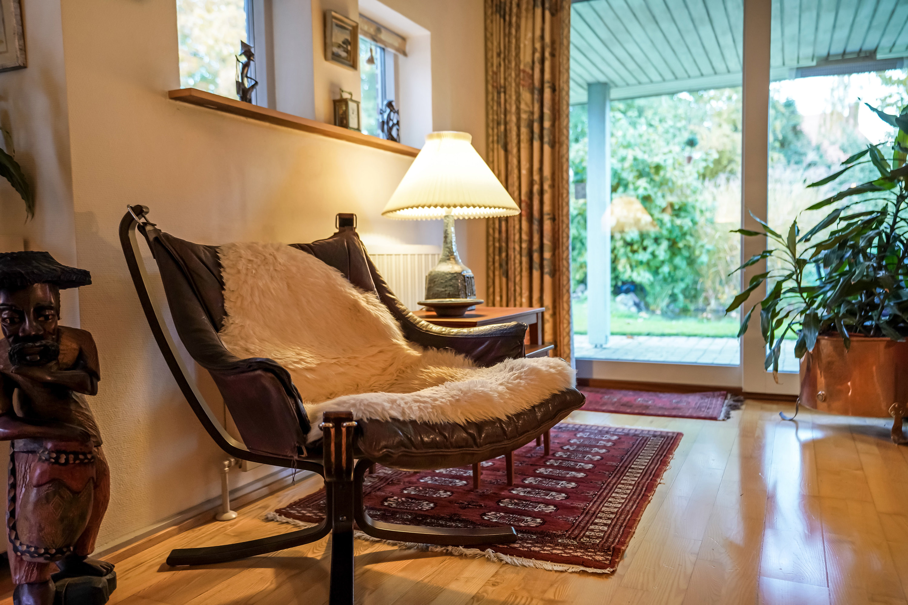 Fremhævet stue billede i fuldskærmstilstand. Billede af Finsens Allé 3, 5230 Odense M