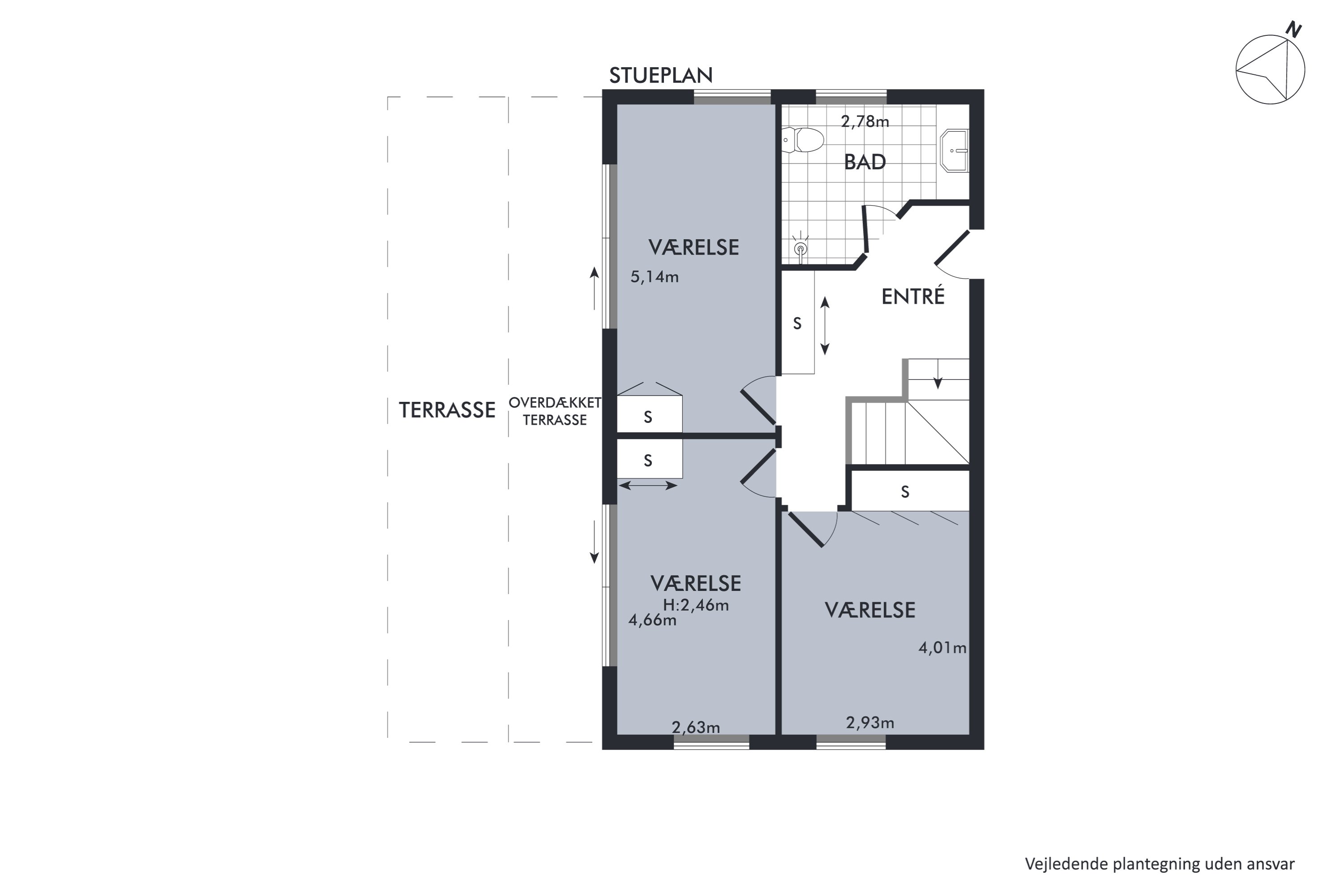 Plantegninger billede af Vorregårdsparken 5, Ugelbølle, 8410 Rønde