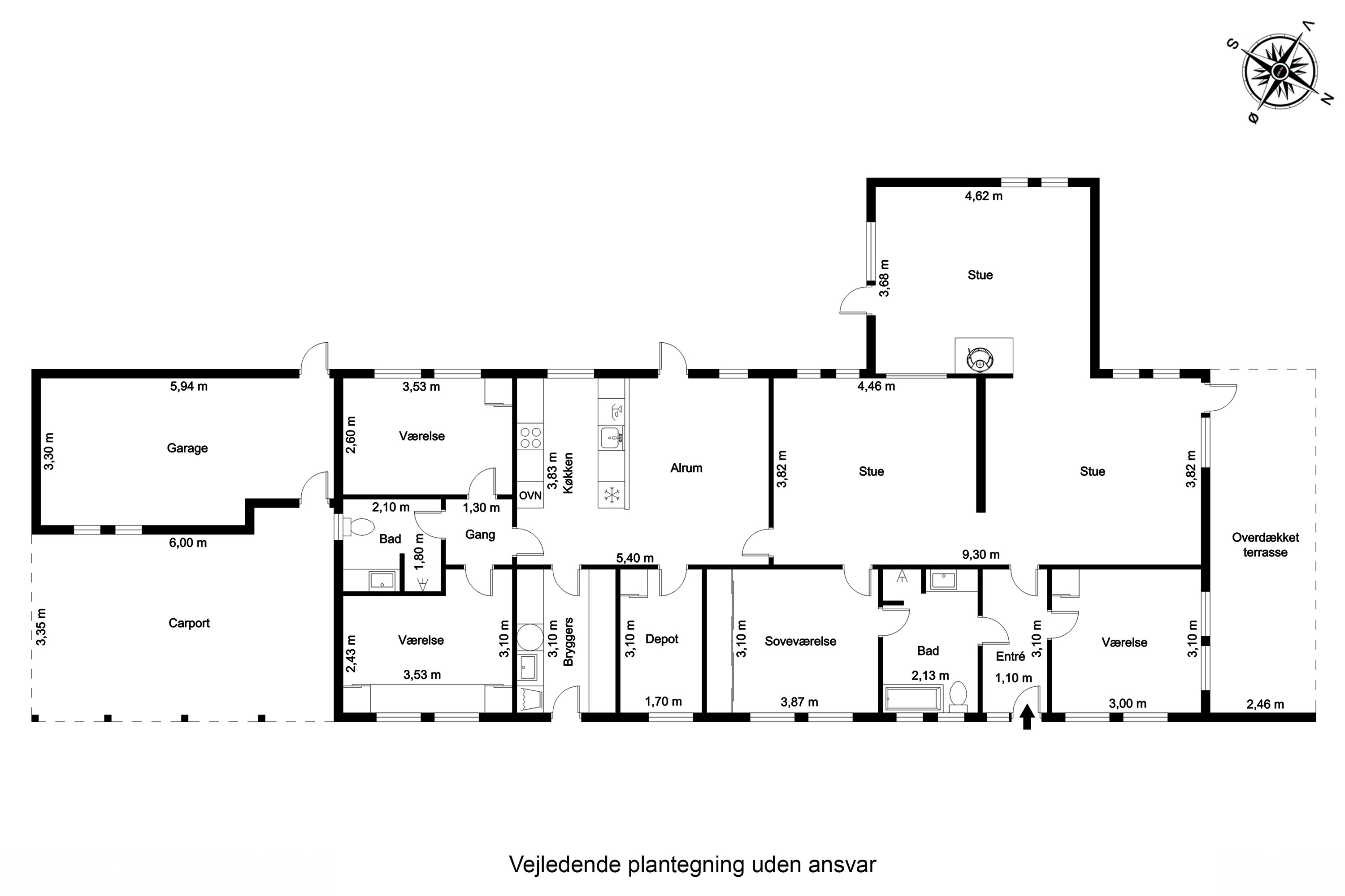 Plantegninger billede af Finsens Allé 3, 5230 Odense M