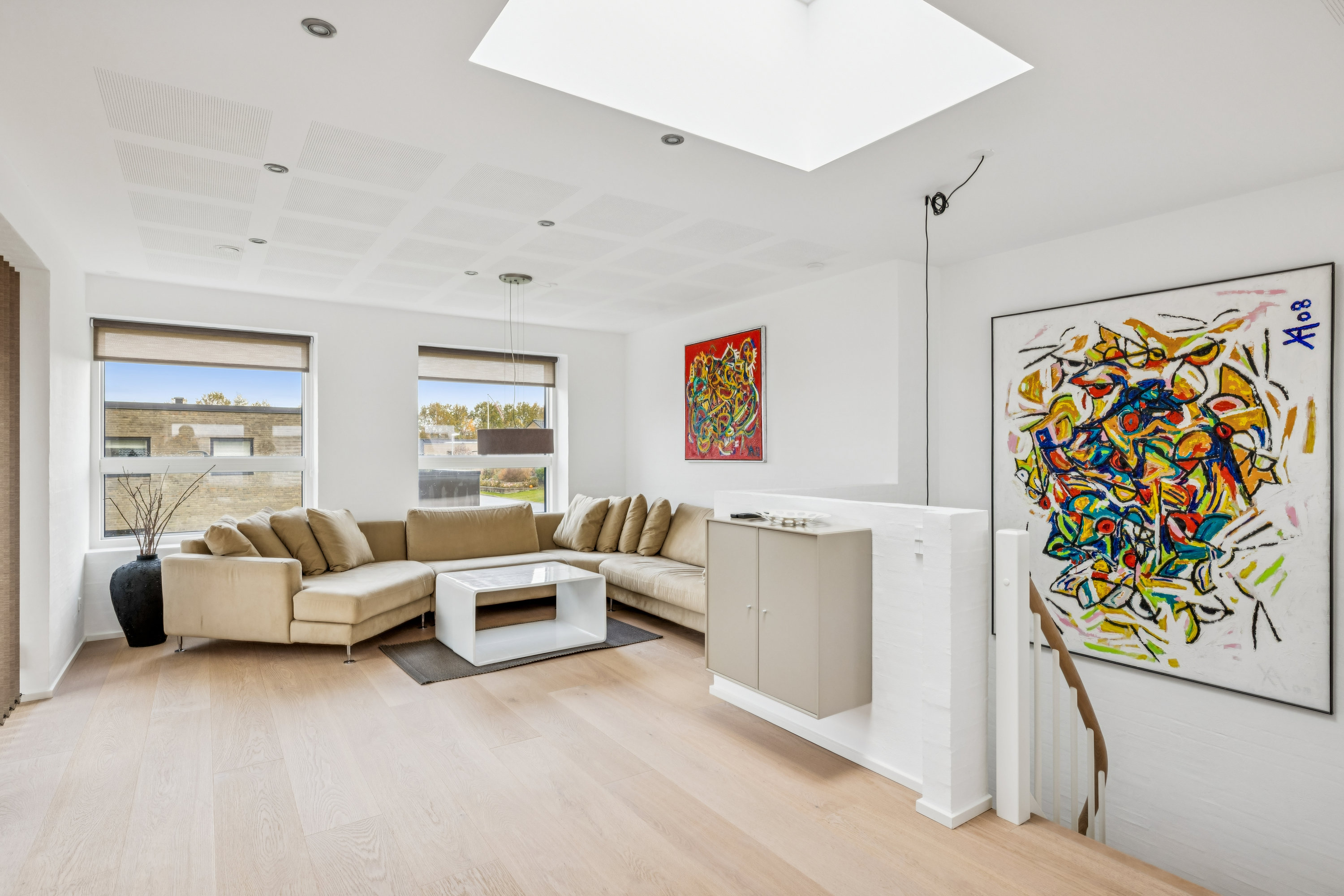 Fremhævet stue billede i fuldskærmstilstand. Billede af Vorregårdsparken 5, Ugelbølle, 8410 Rønde