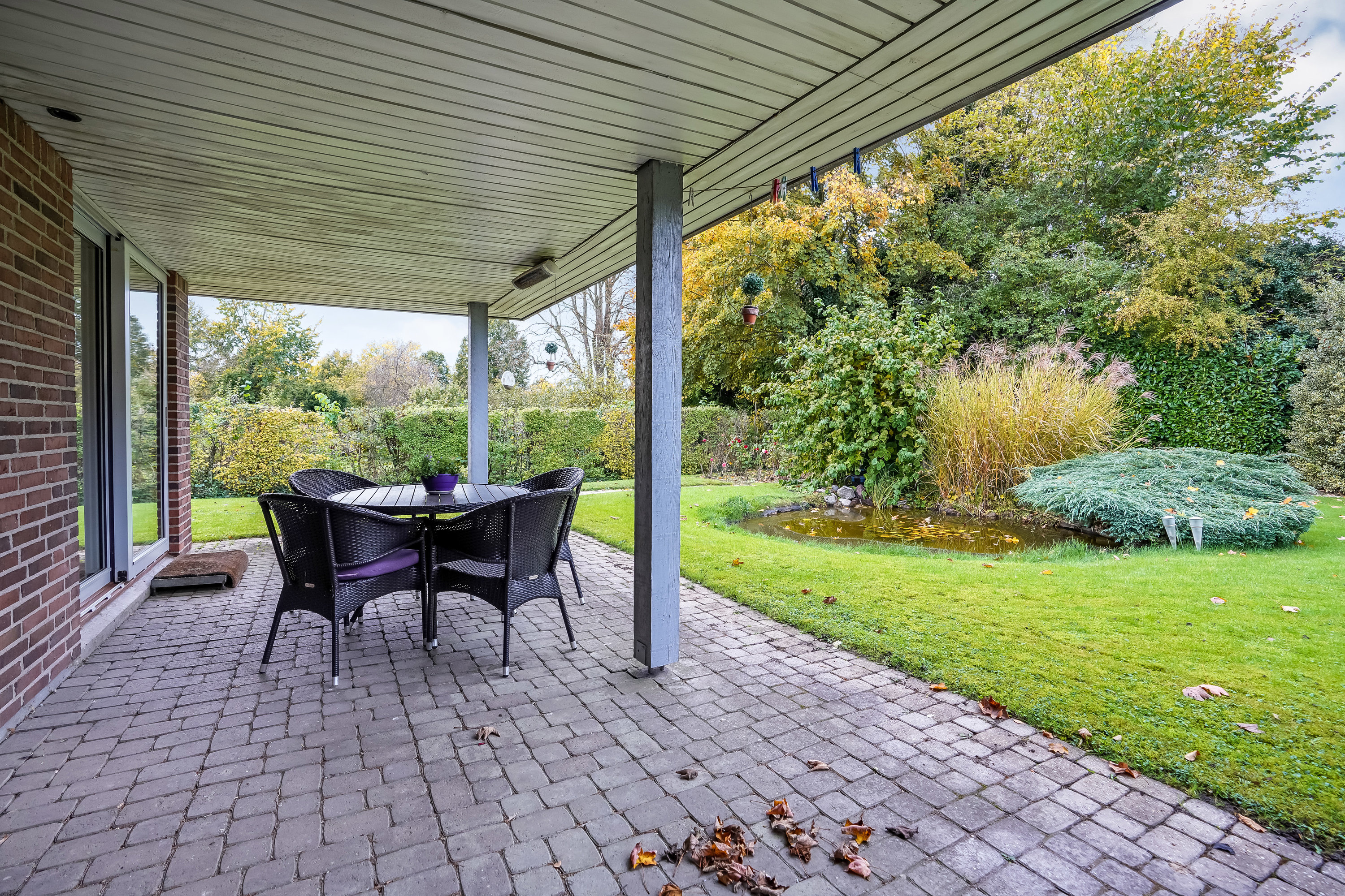 Fremhævet terrasse billede i fuldskærmstilstand. Billede af Finsens Allé 3, 5230 Odense M