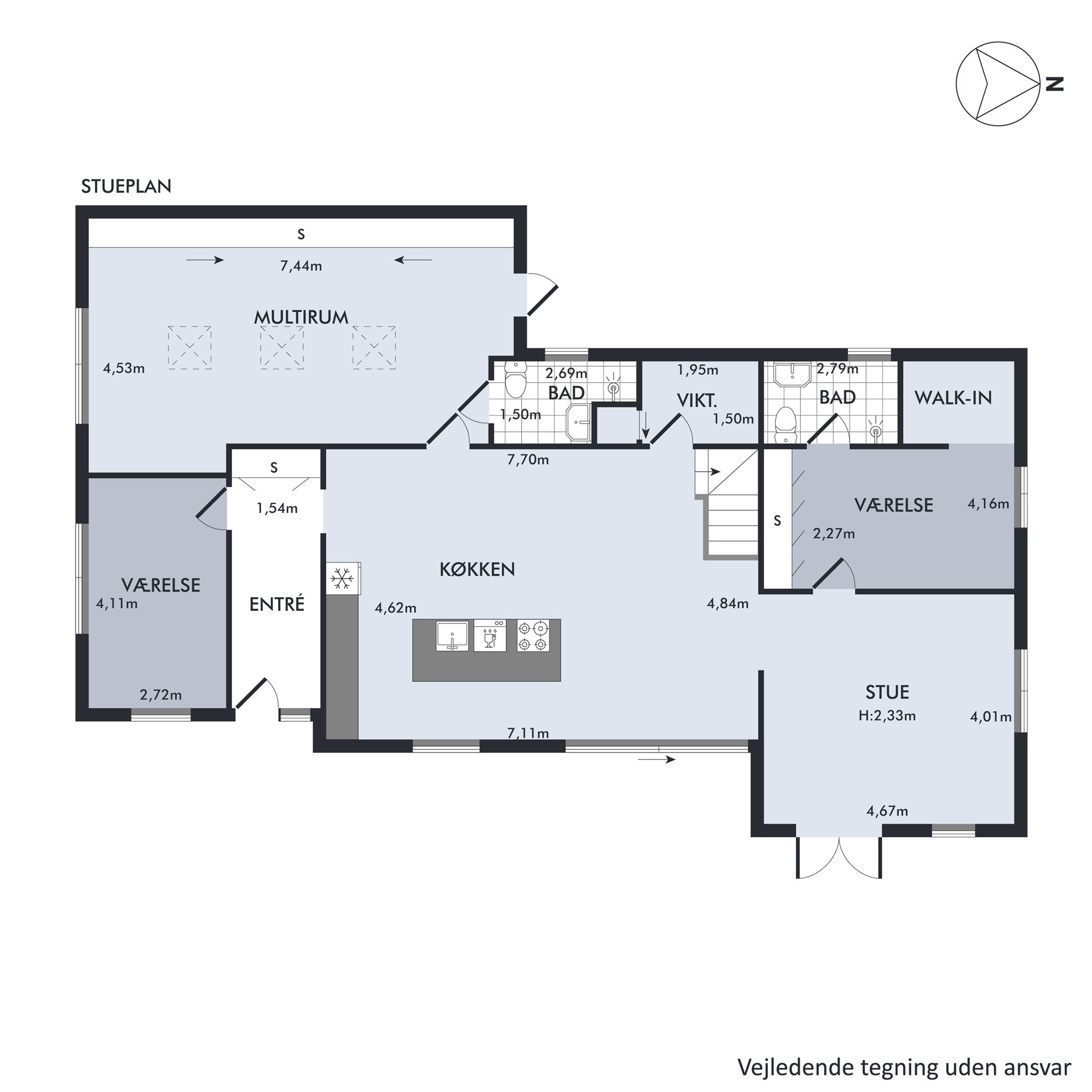 Plantegninger billede af Åskrænten 18, 8250 Egå