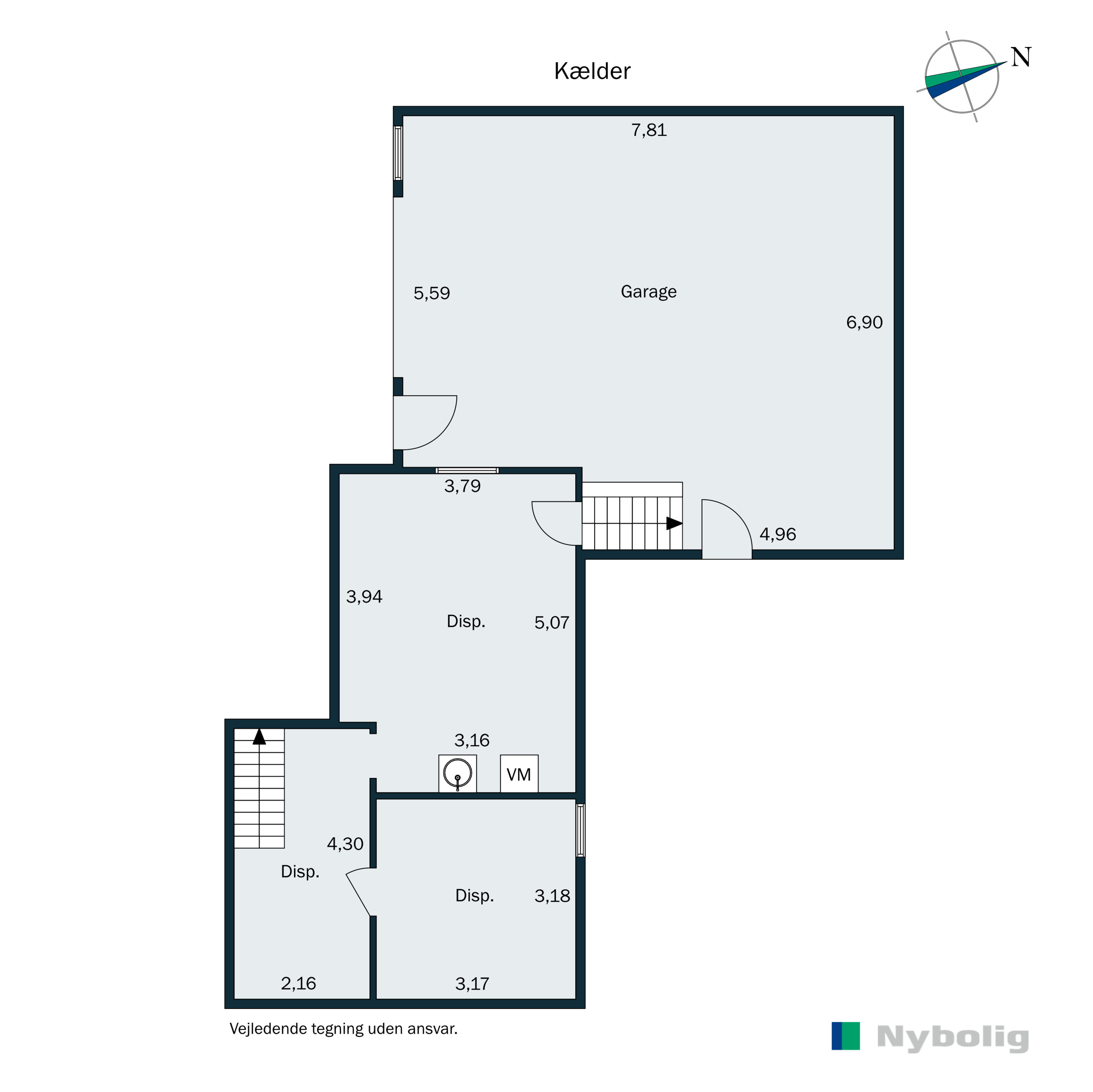 Plantegninger billede af Gunderupvej 10, Horne, 6800 Varde