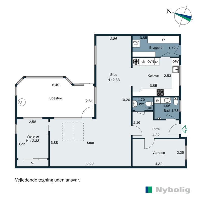 Plantegninger billede af Kolt Kirkevej 39, Kolt, 8361 Hasselager