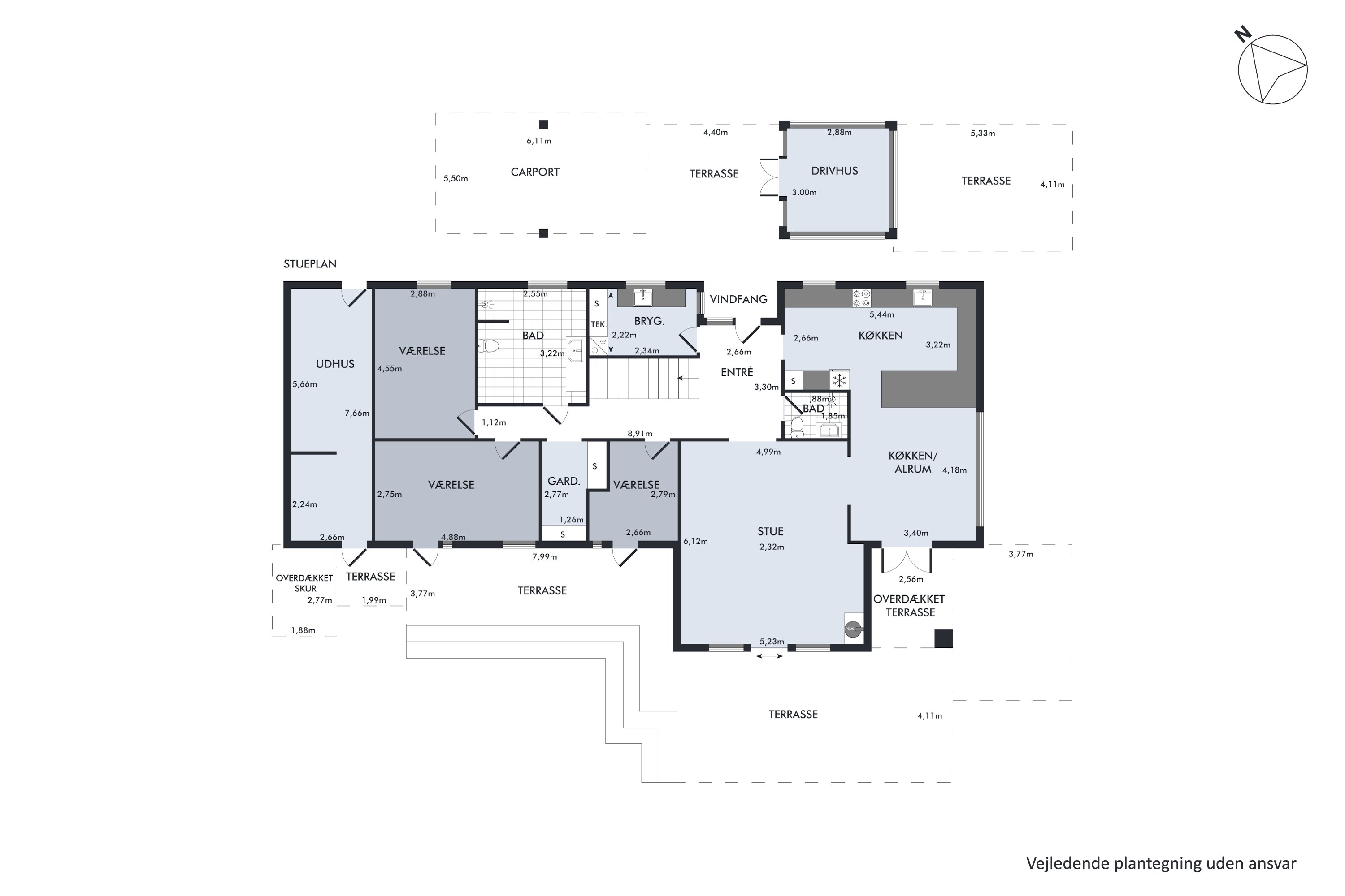 Plantegninger billede af Bregnebjergvej 6, 4100 Ringsted