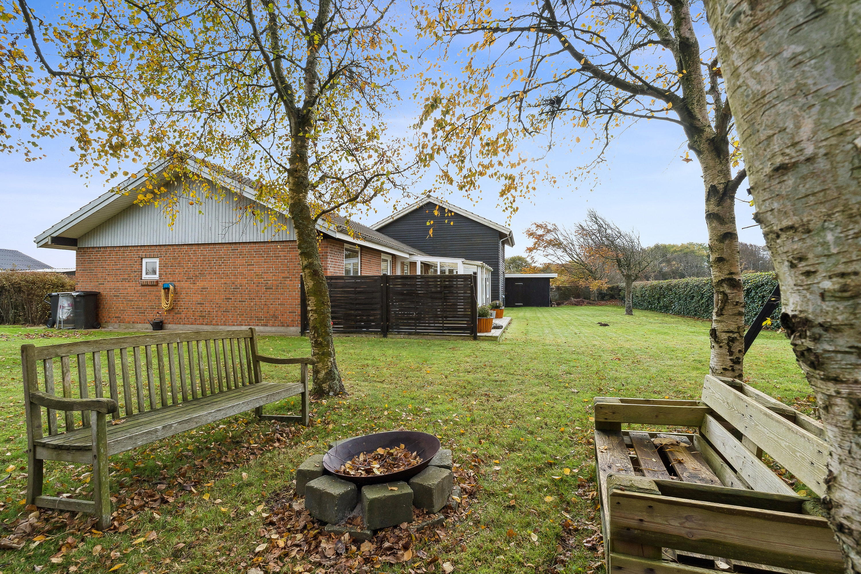 Fremhævet terrasse billede i fuldskærmstilstand. Billede af Skælrodvej 10, 9800 Hjørring